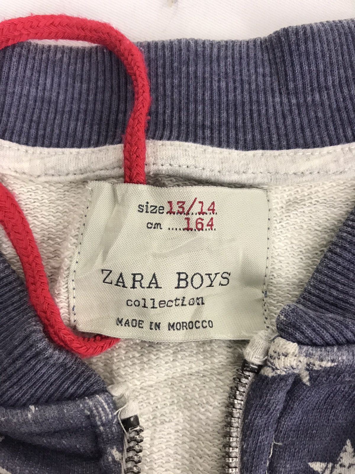 Zara Zara Boys Sweatshirt Hoodies Zipper Style Jacket Brand Size US S / EU 44-46 / 1 - 4 Thumbnail