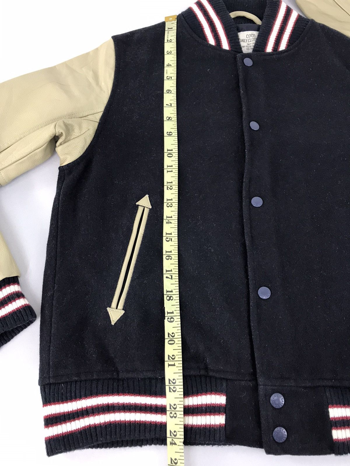 Japanese Brand Vintage Varsity Jacket Coen Daily Clothing Heavy Padded Size US M / EU 48-50 / 2 - 10 Thumbnail