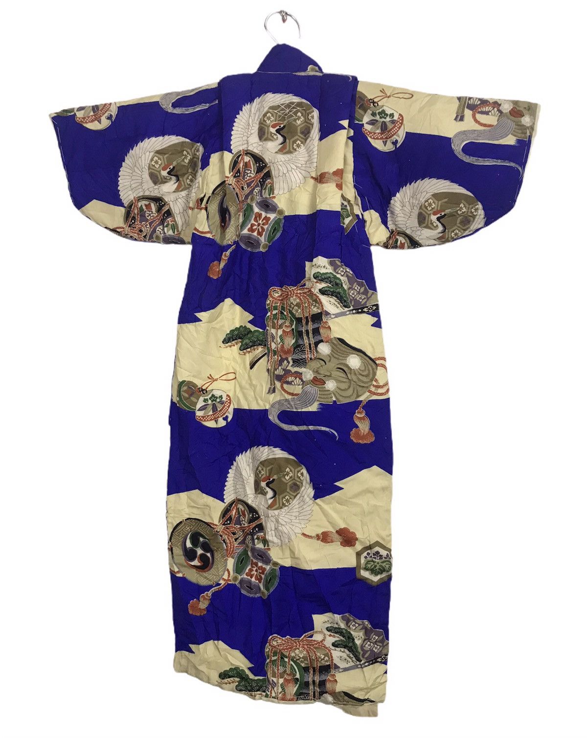 Edition Japan Kimono Haori Yukata Jinbei Japanese Robe Jacket i866 Size XXS / US 00 / IT 34 - 2 Thumbnail