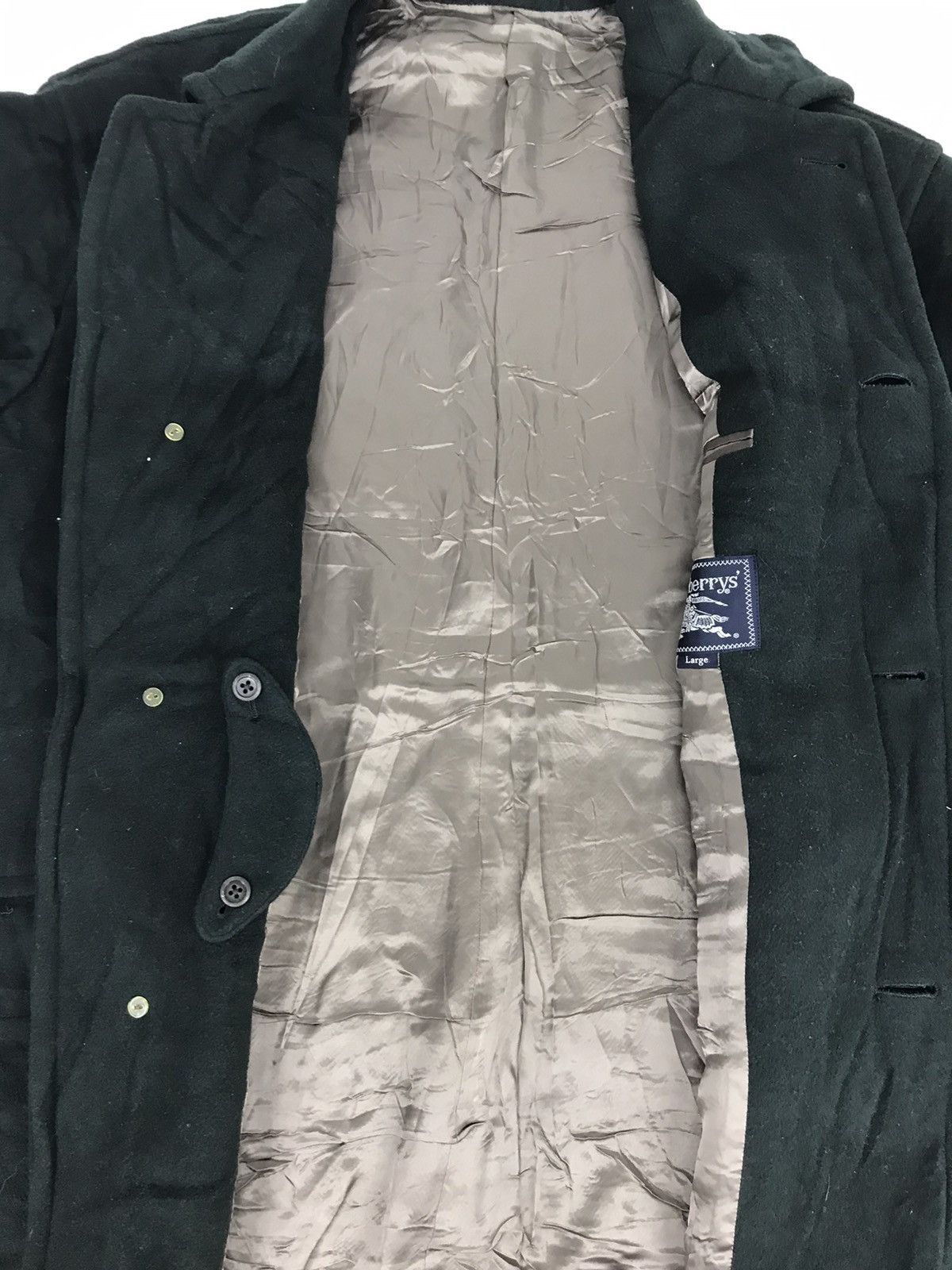 Burberry Vintage BURBERRY Burberrys Tasmania Wool Blazer Coat Jacket Size US L / EU 52-54 / 3 - 2 Thumbnail