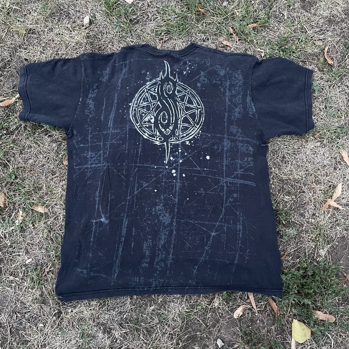 Vintage Vintage Y2K Slipknot Graphic Tee Sun Faded Grunge Wide Leg M Size US M / EU 48-50 / 2 - 5 Thumbnail