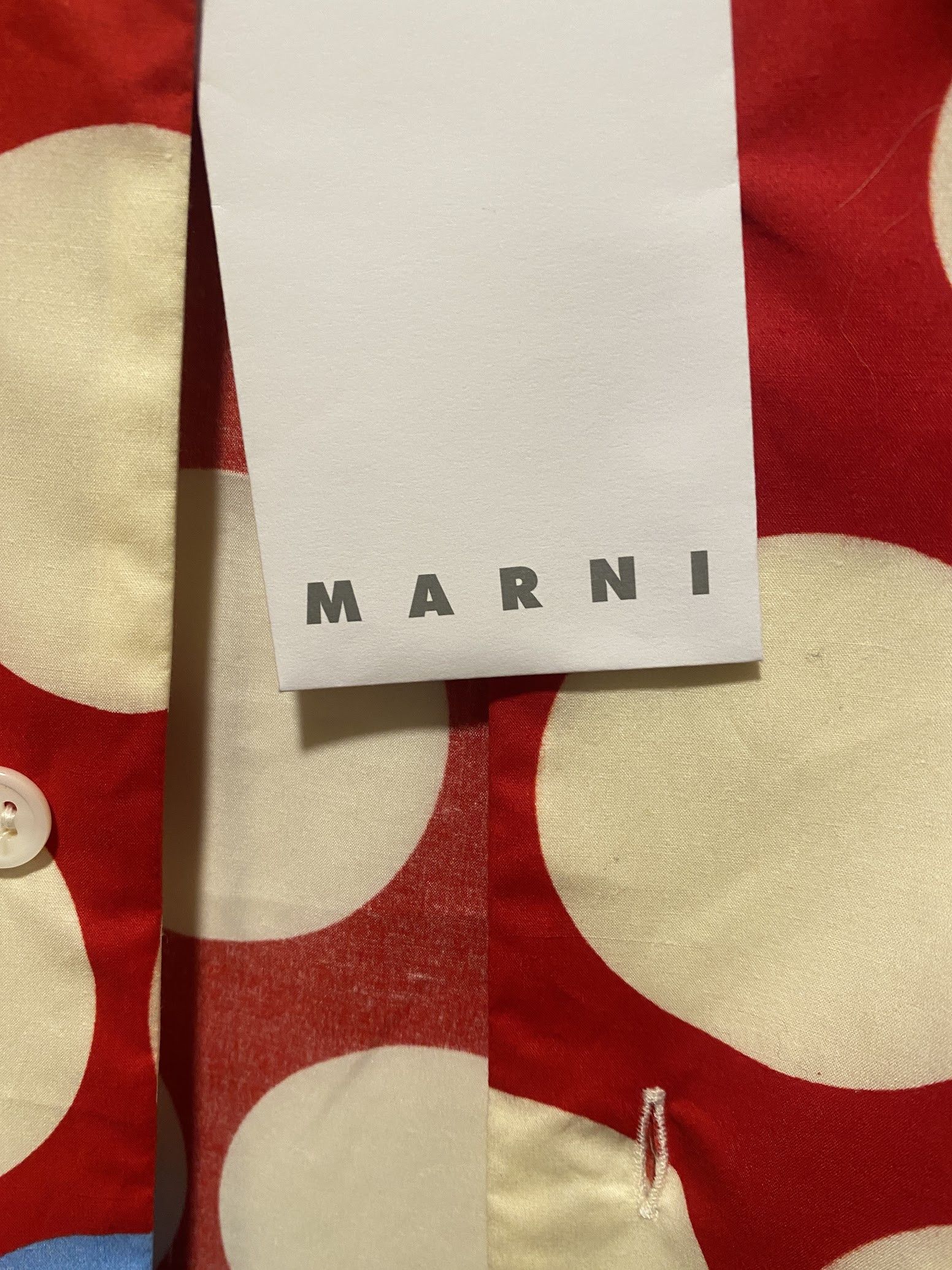 Marni marni camp collar button shirt polka dot Size US L / EU 52-54 / 3 - 3 Thumbnail