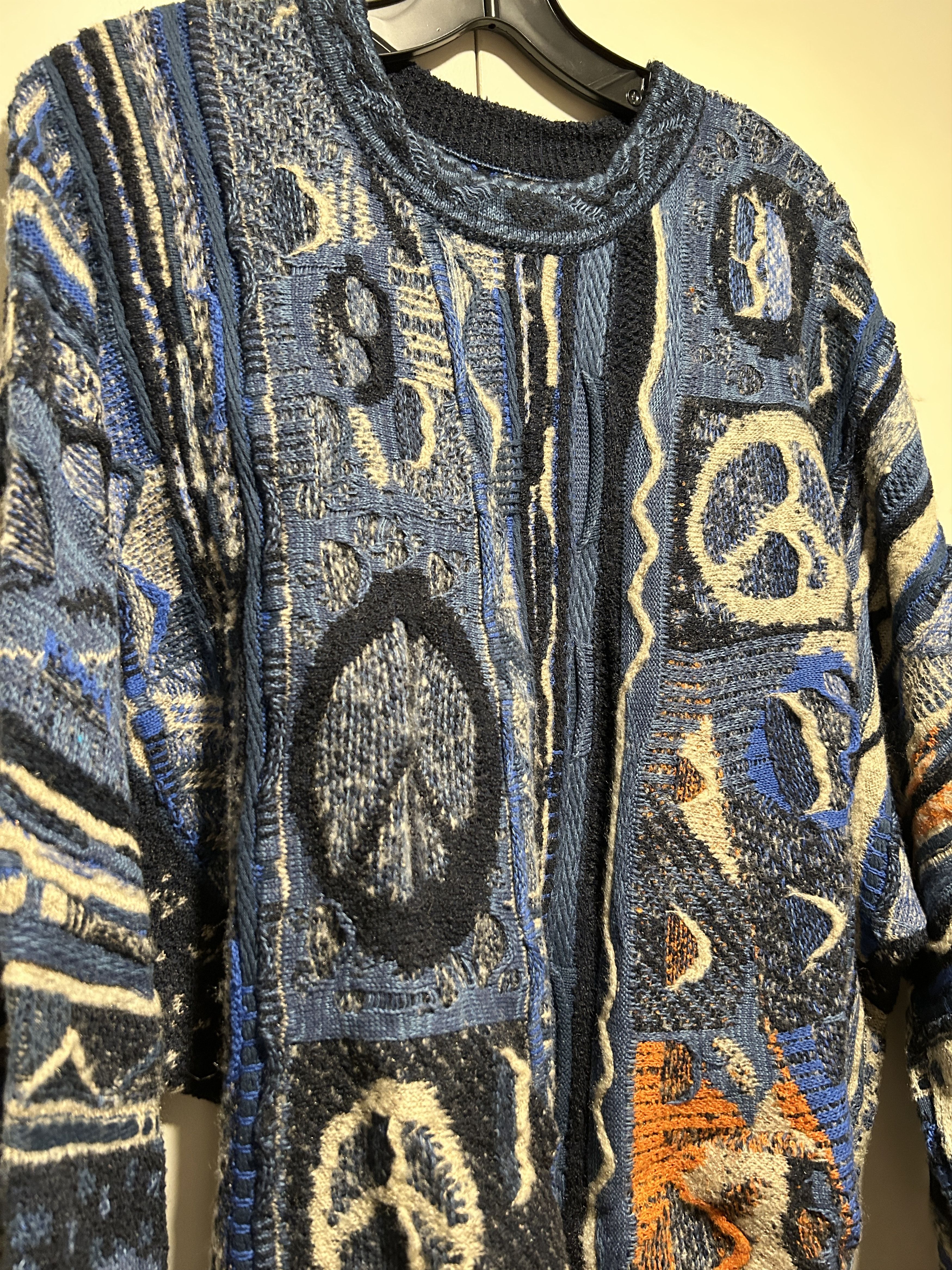 Kapital Kapital 7G Knit Boro Sweater gauge Gaudy size 1 (small) Size US S / EU 44-46 / 1 - 2 Thumbnail