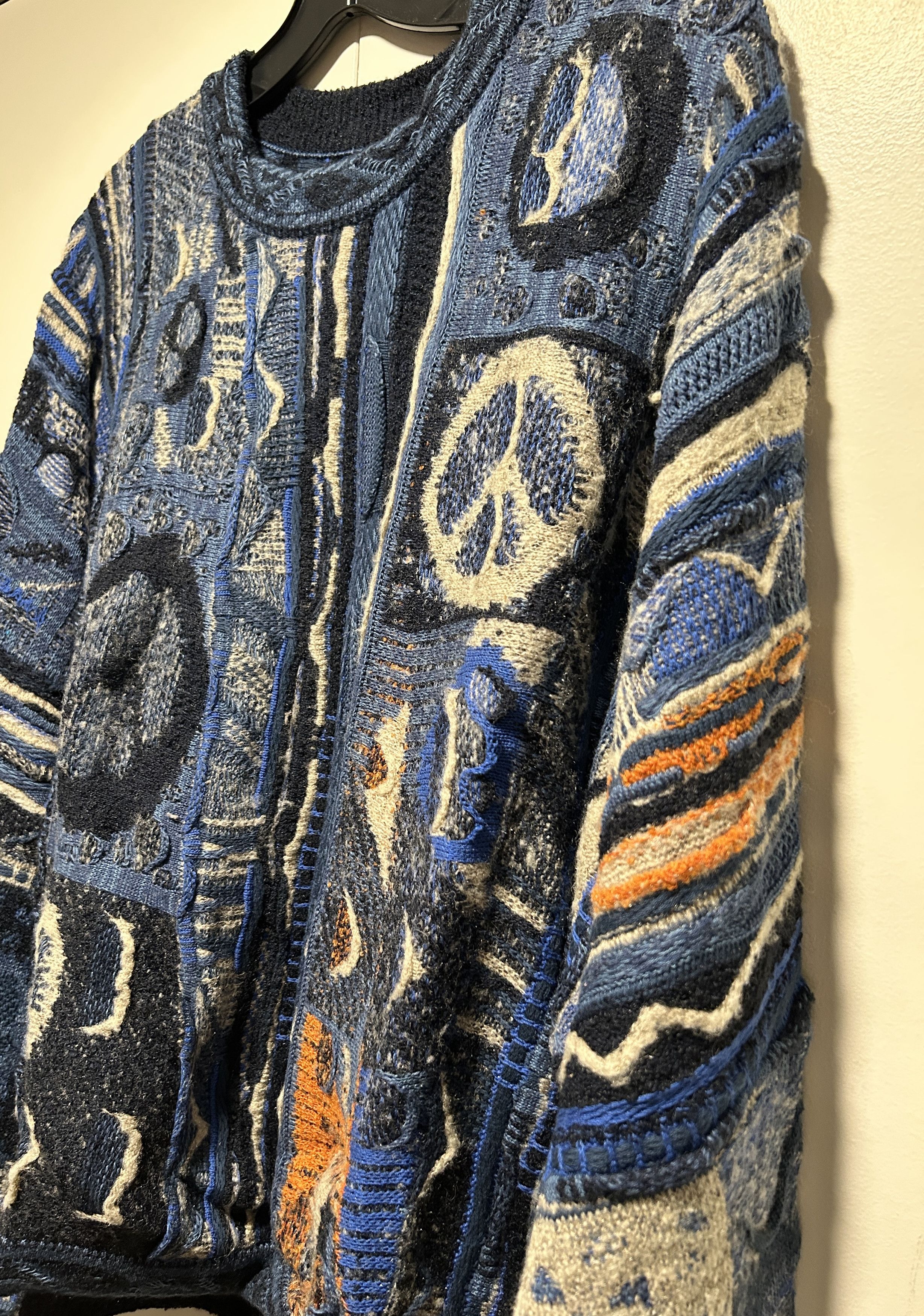 Kapital Kapital 7G Knit Boro Sweater gauge Gaudy size 1 (small) Size US S / EU 44-46 / 1 - 3 Thumbnail