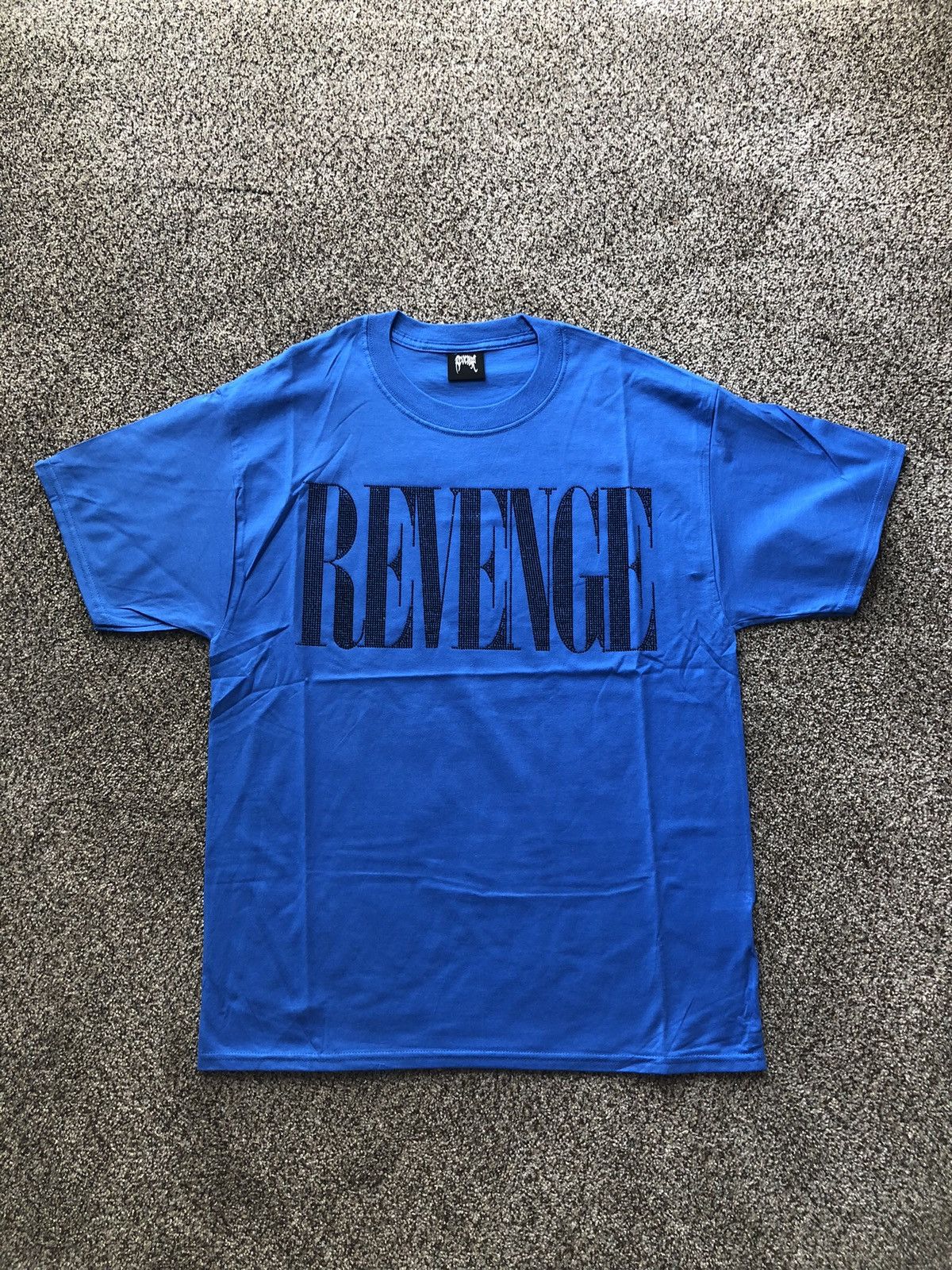 Revenge Revenge "Nirvana" Rhinestone Tee Size US XL / EU 56 / 4 - 2 Thumbnail