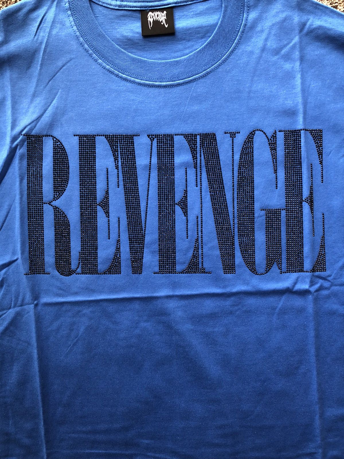 Revenge Revenge "Nirvana" Rhinestone Tee Size US XL / EU 56 / 4 - 3 Thumbnail