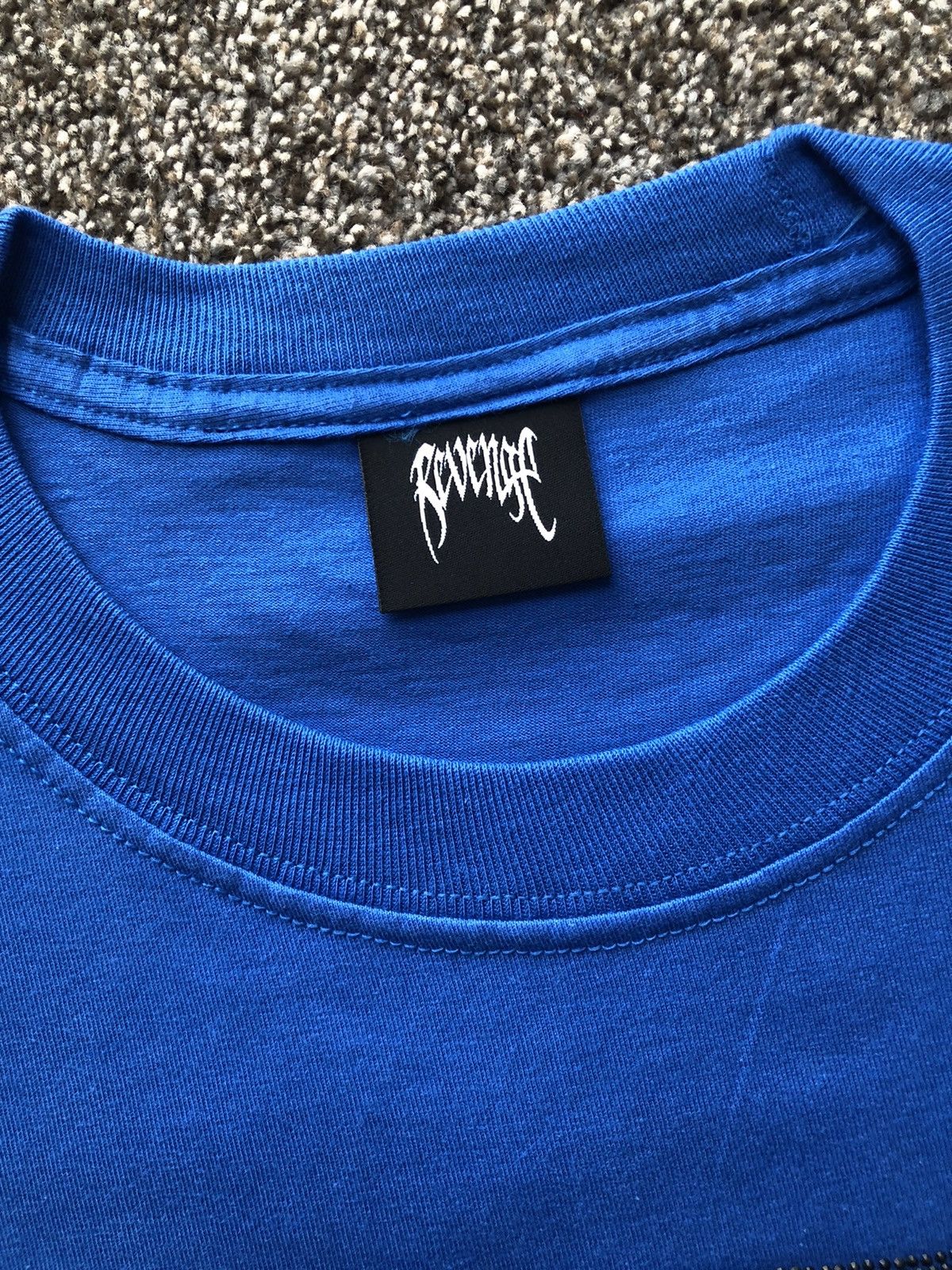 Revenge Revenge "Nirvana" Rhinestone Tee Size US XL / EU 56 / 4 - 6 Thumbnail