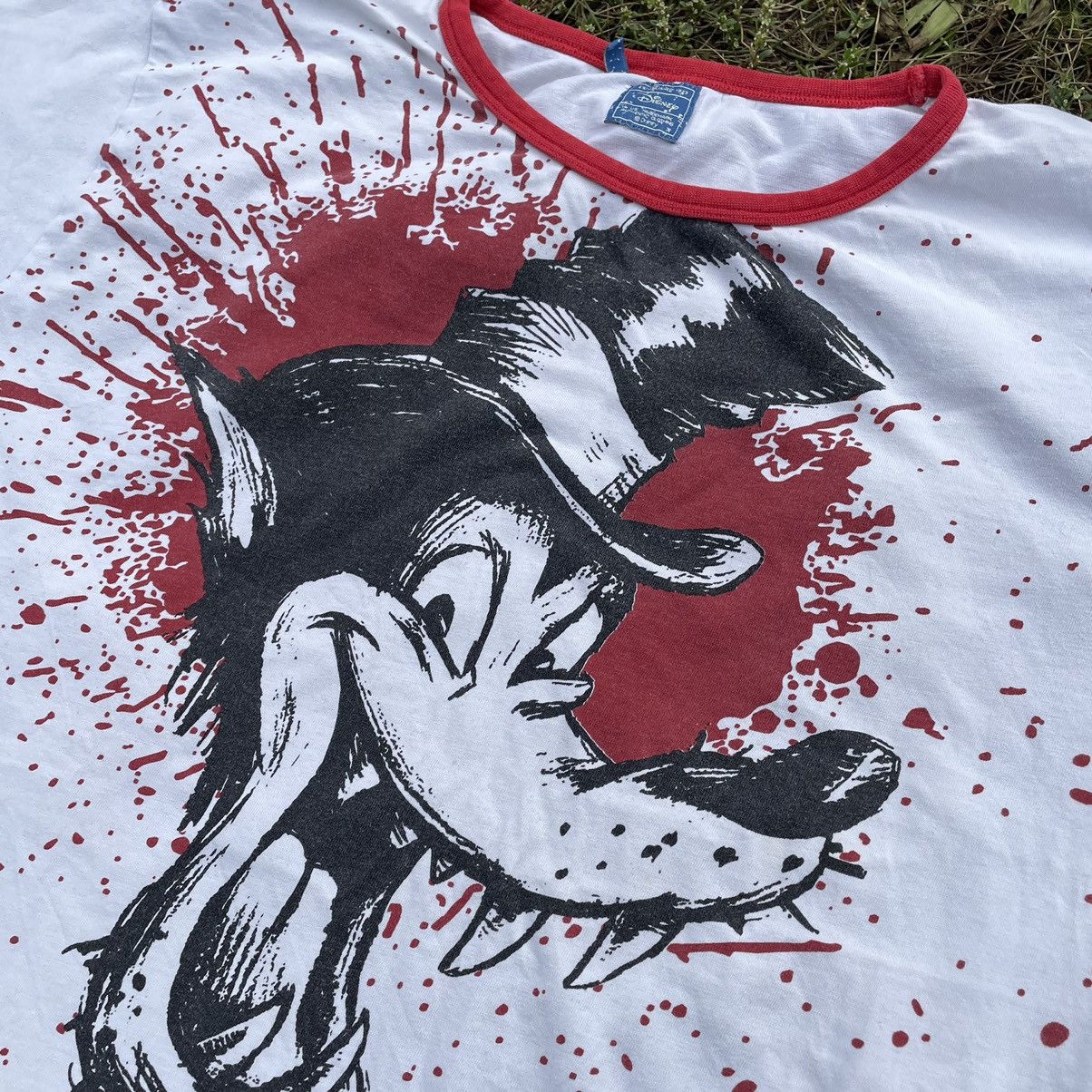 Vintage Vintage 90s Skull Graphic Tee Distressed Grunge Horror L Size US L / EU 52-54 / 3 - 5 Thumbnail