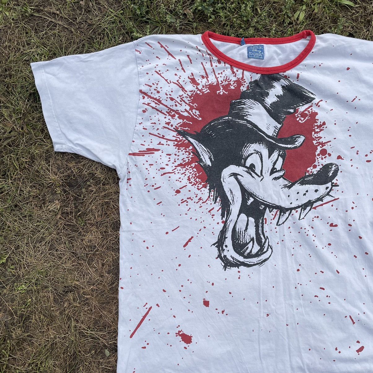 Vintage Vintage 90s Skull Graphic Tee Distressed Grunge Horror L Size US L / EU 52-54 / 3 - 2 Thumbnail