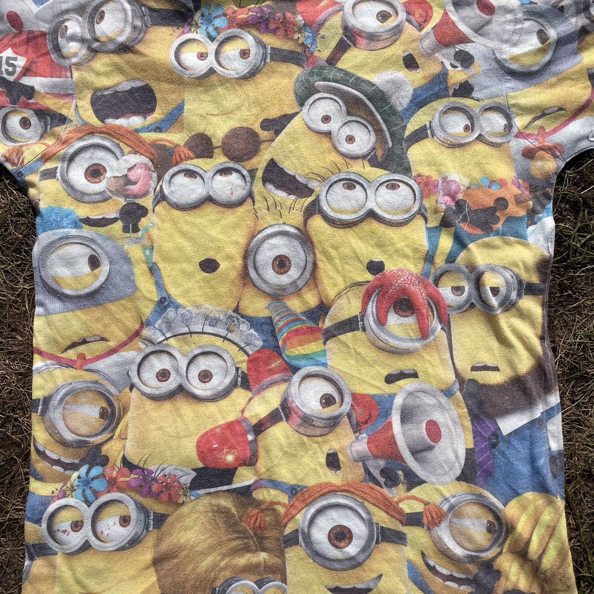 Cartoon Network Vintage Y2K Minions All Over Tee Face Humor Print Band Size US S / EU 44-46 / 1 - 4 Thumbnail