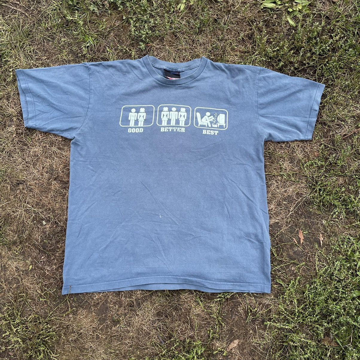Vintage Vintage Y2K Sun Faded Graphic Tee Streetwear Skate Cropped L Size US L / EU 52-54 / 3 - 3 Thumbnail