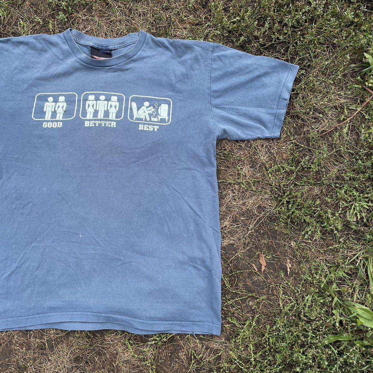 Vintage Vintage Y2K Sun Faded Graphic Tee Streetwear Skate Cropped L Size US L / EU 52-54 / 3 - 4 Thumbnail