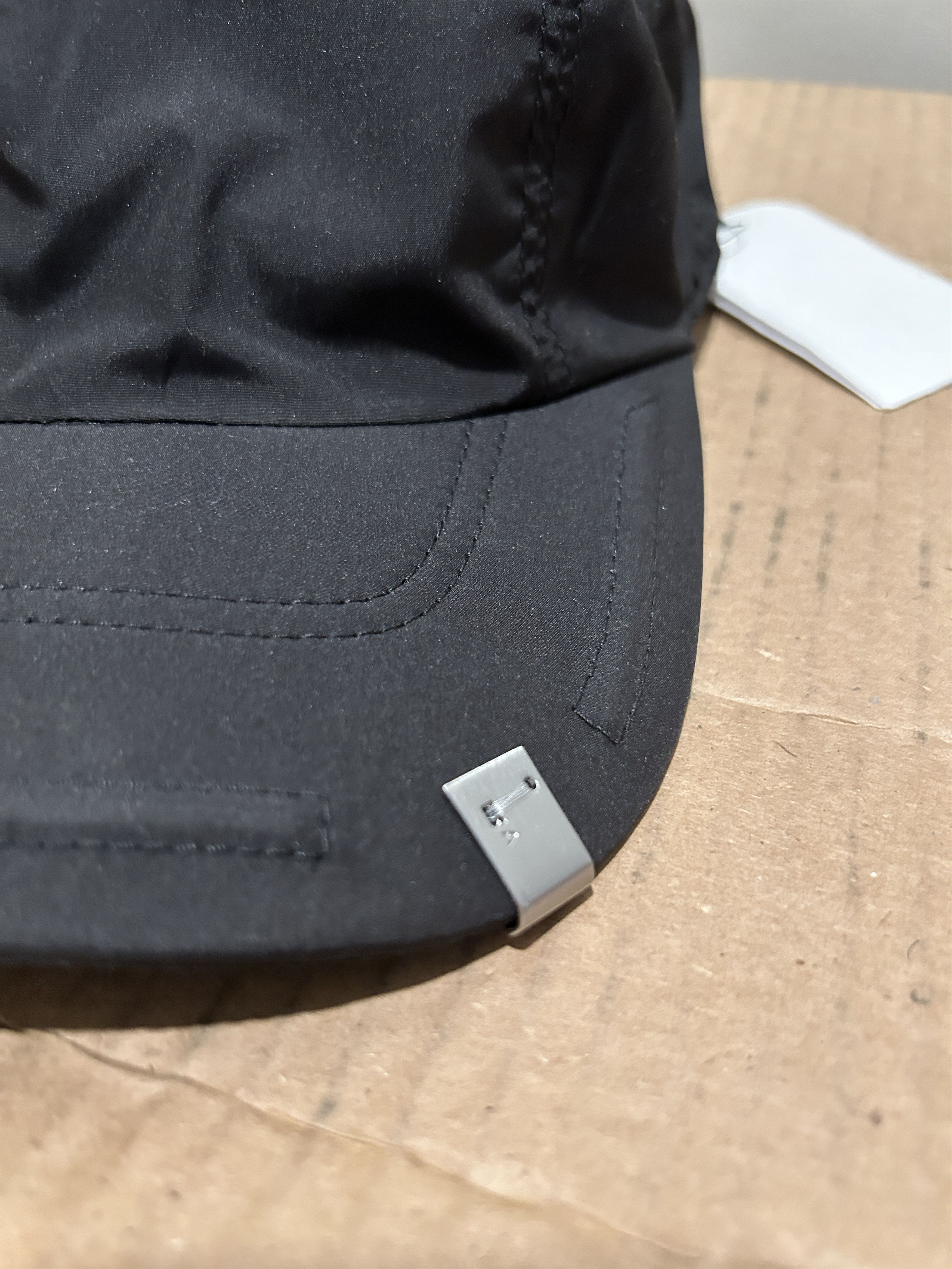 1017 ALYX 9SM Alyx lightweight hat cap black Size ONE SIZE - 5 Thumbnail