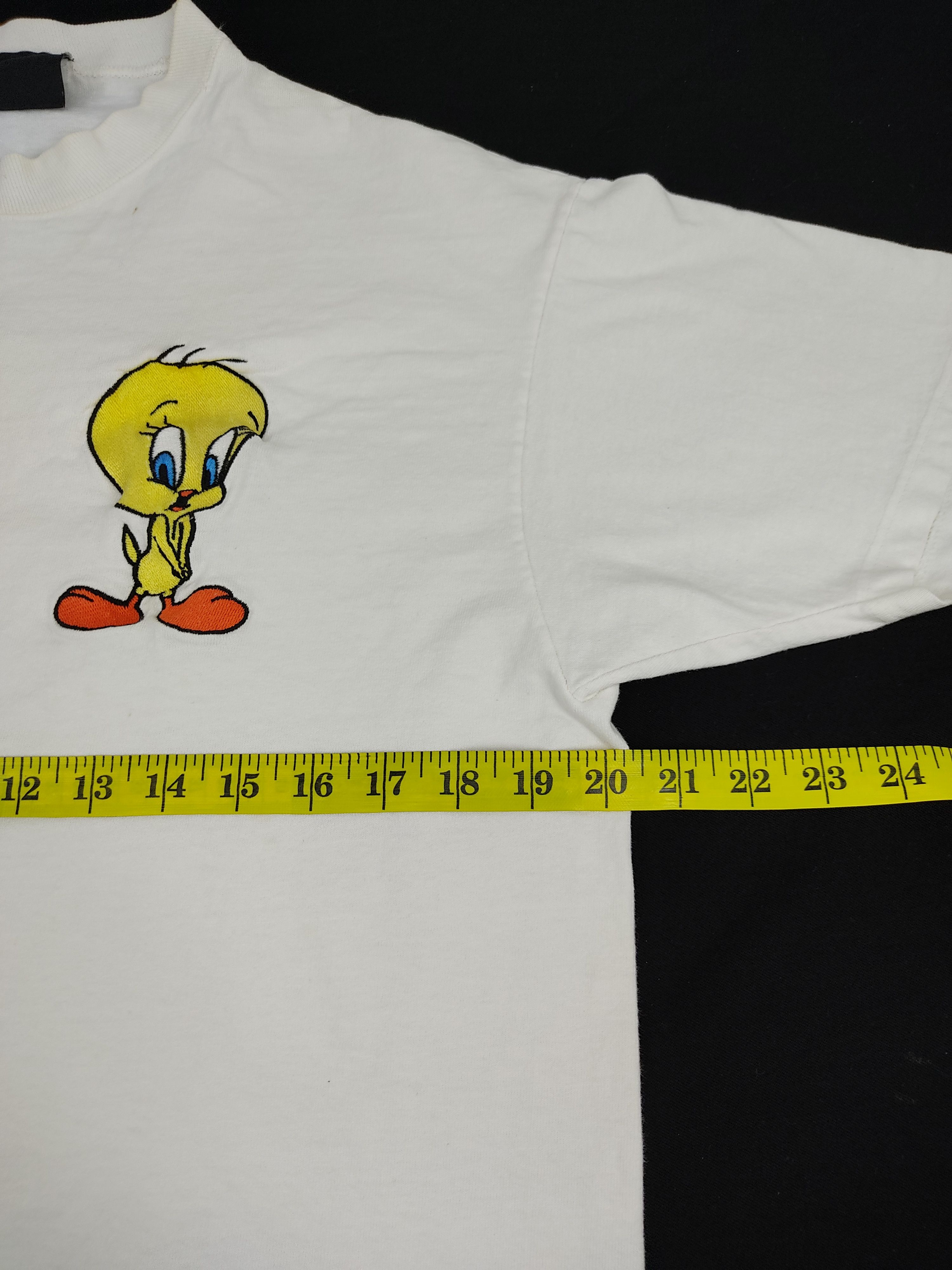 Cartoon Network Vintage 90s Tweety Warner Bros Disney Tee Size US M / EU 48-50 / 2 - 4 Thumbnail