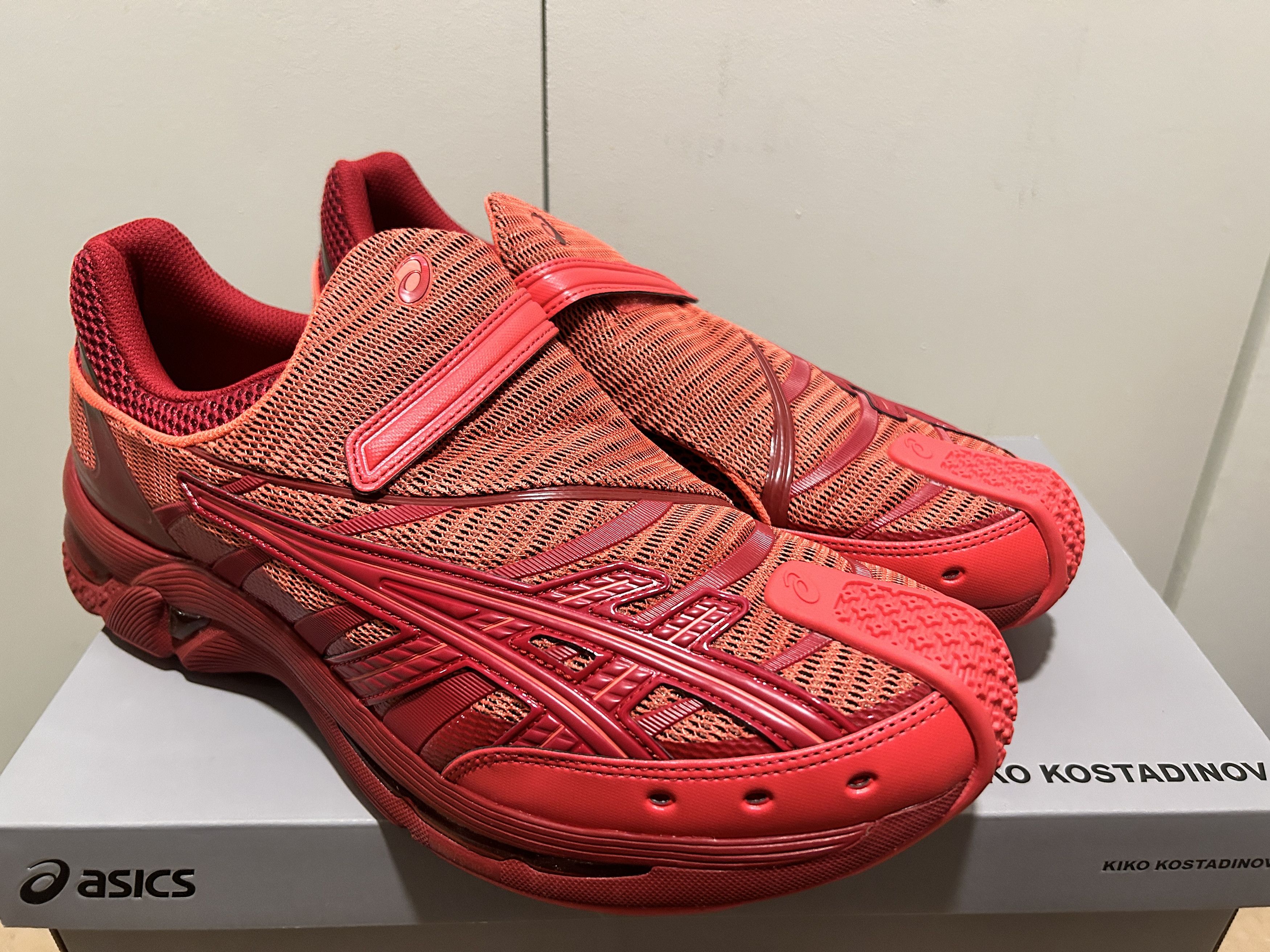 Asics × Kiko Kostadinov Asics × Kiko Kostadinov Gel Kiril-2 red Size US 13 / EU 46 - 9 Thumbnail