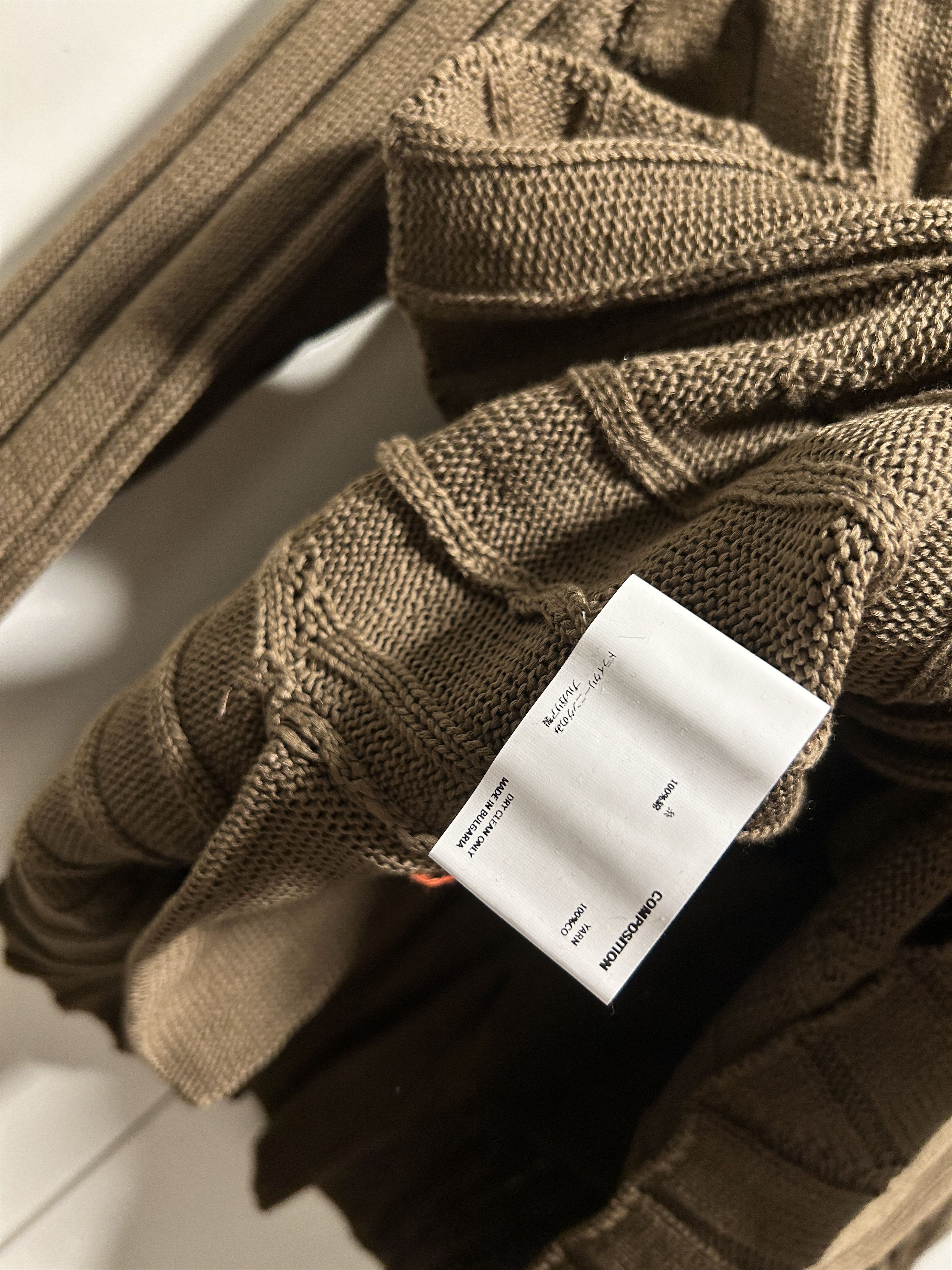 kiko kostadinov HARKMAN KNIT ZIPCARDIGAN KIKO KOSTADINOV HARKMAN