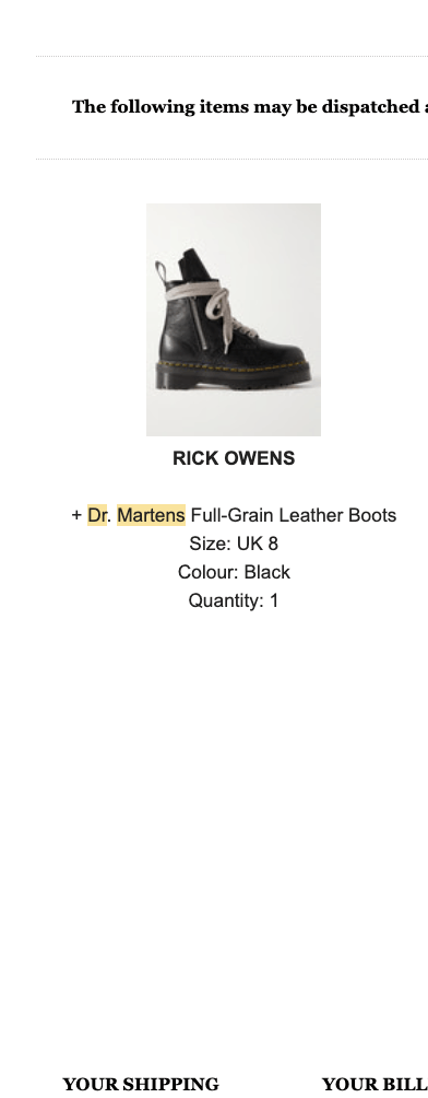 Rick Owens Rick Owens X Dr Martens 1460 Quad RO | Grailed