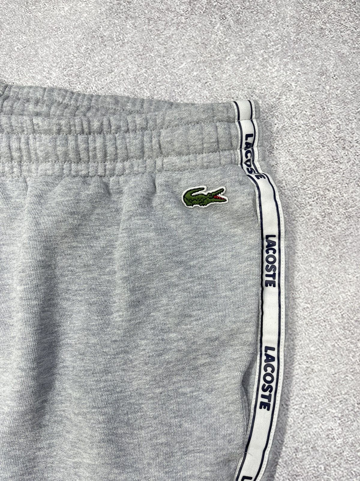 Lacoste Mens Lacoste Grey Sweatpants Lampas Drill Y2K Size US 34 / EU 50 - 4 Thumbnail