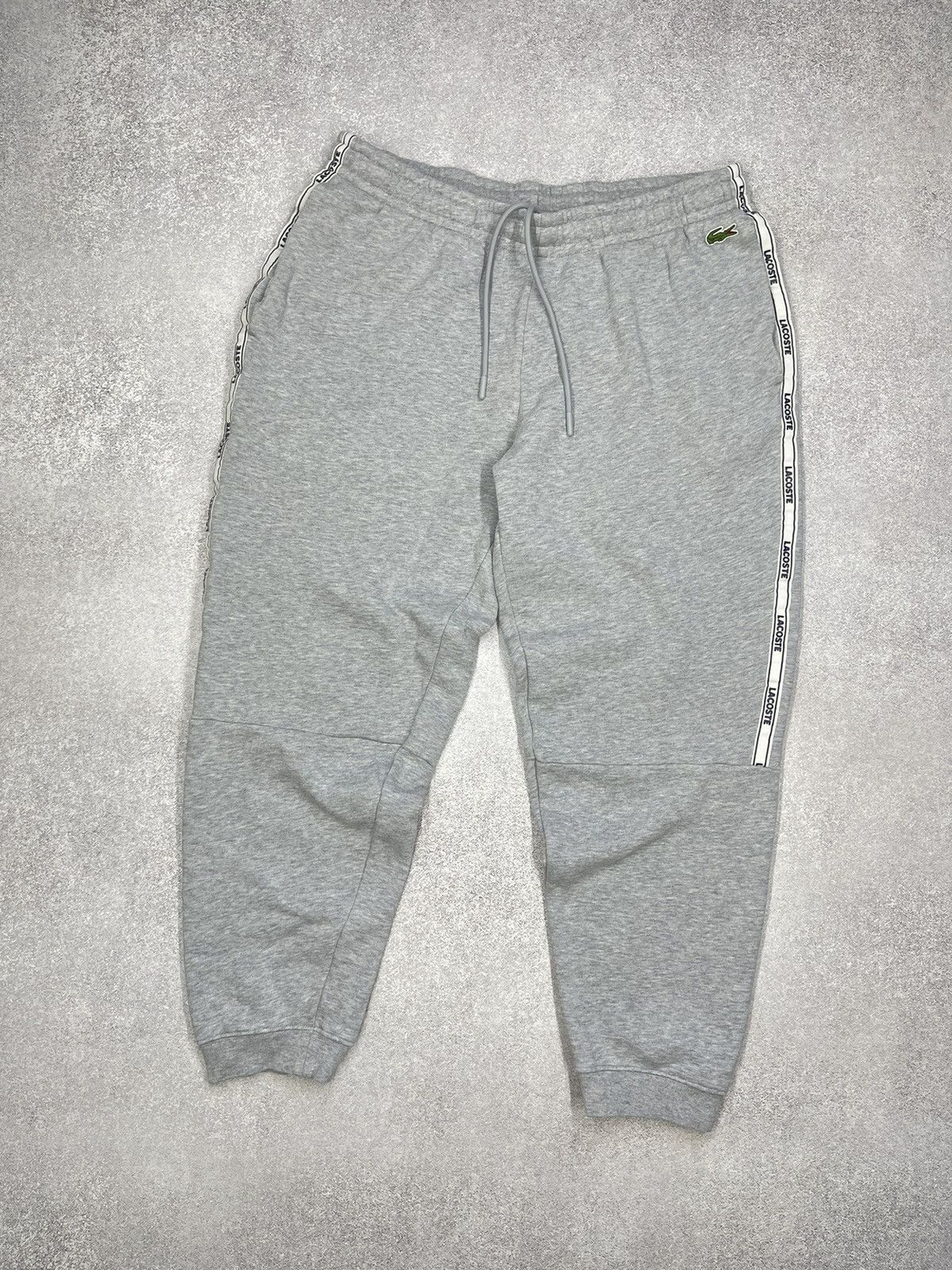 Lacoste Mens Lacoste Grey Sweatpants Lampas Drill Y2K Size US 34 / EU 50 - 1 Thumbnail