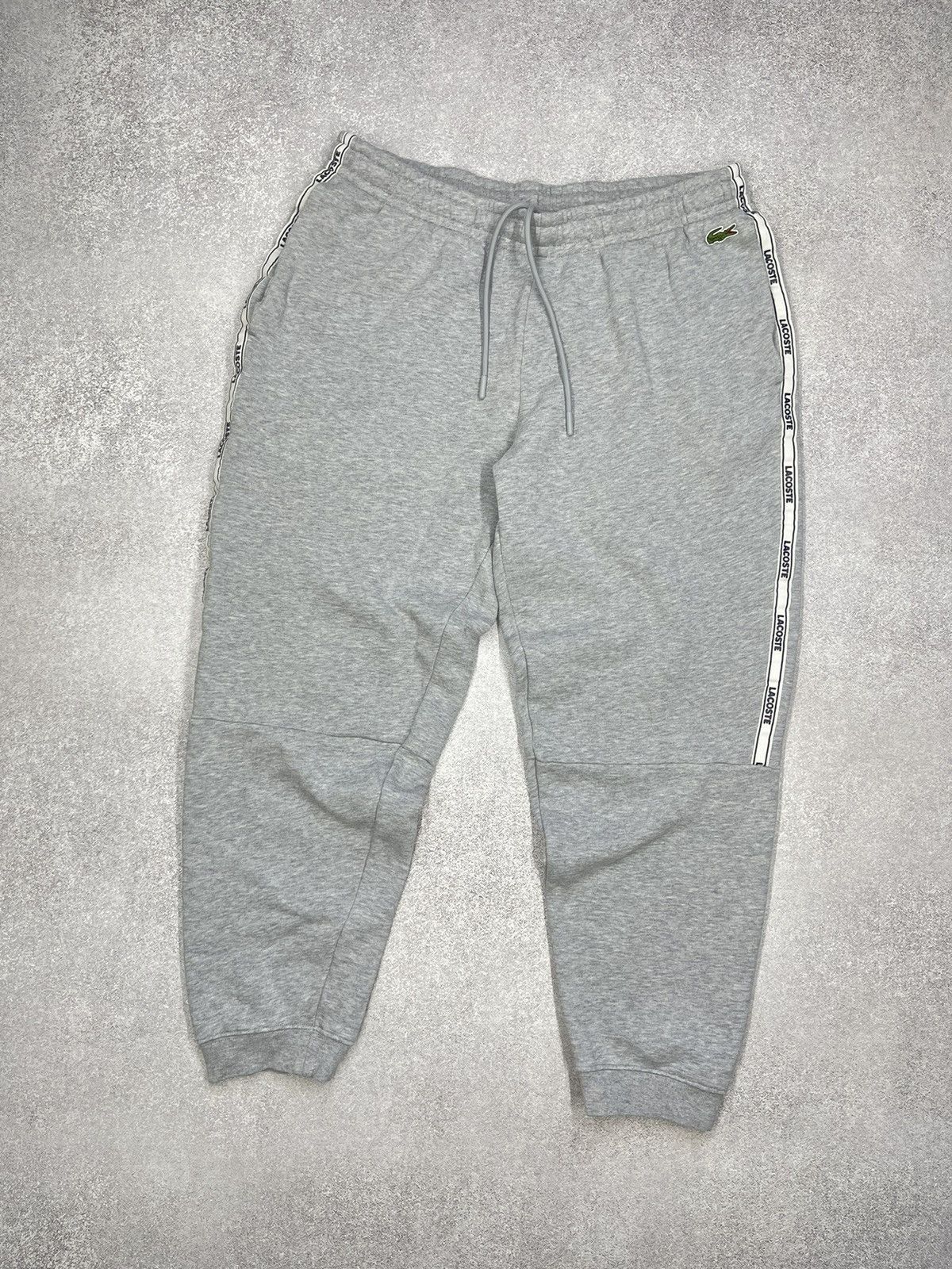 Lacoste Mens Lacoste Grey Sweatpants Lampas Drill Y2K | Grailed