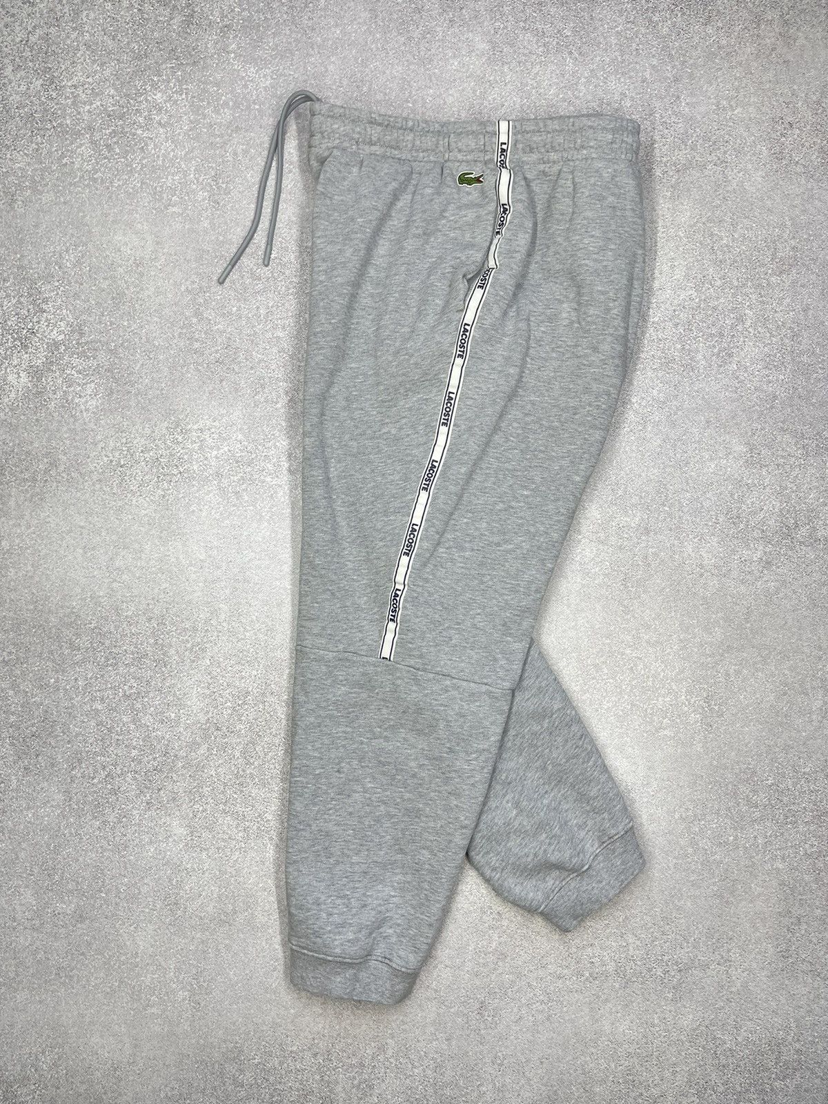 Lacoste Mens Lacoste Grey Sweatpants Lampas Drill Y2K Size US 34 / EU 50 - 5 Thumbnail