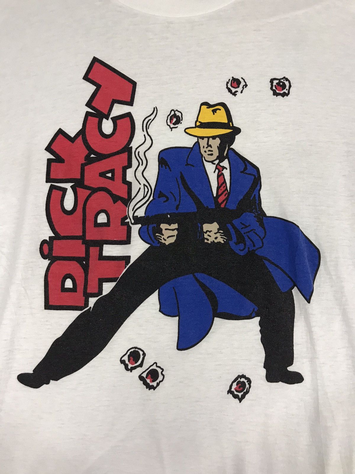 Vintage 90s Dick Tracy Action Detective Crime Madonna Tee Size US M / EU 48-50 / 2 - 3 Thumbnail
