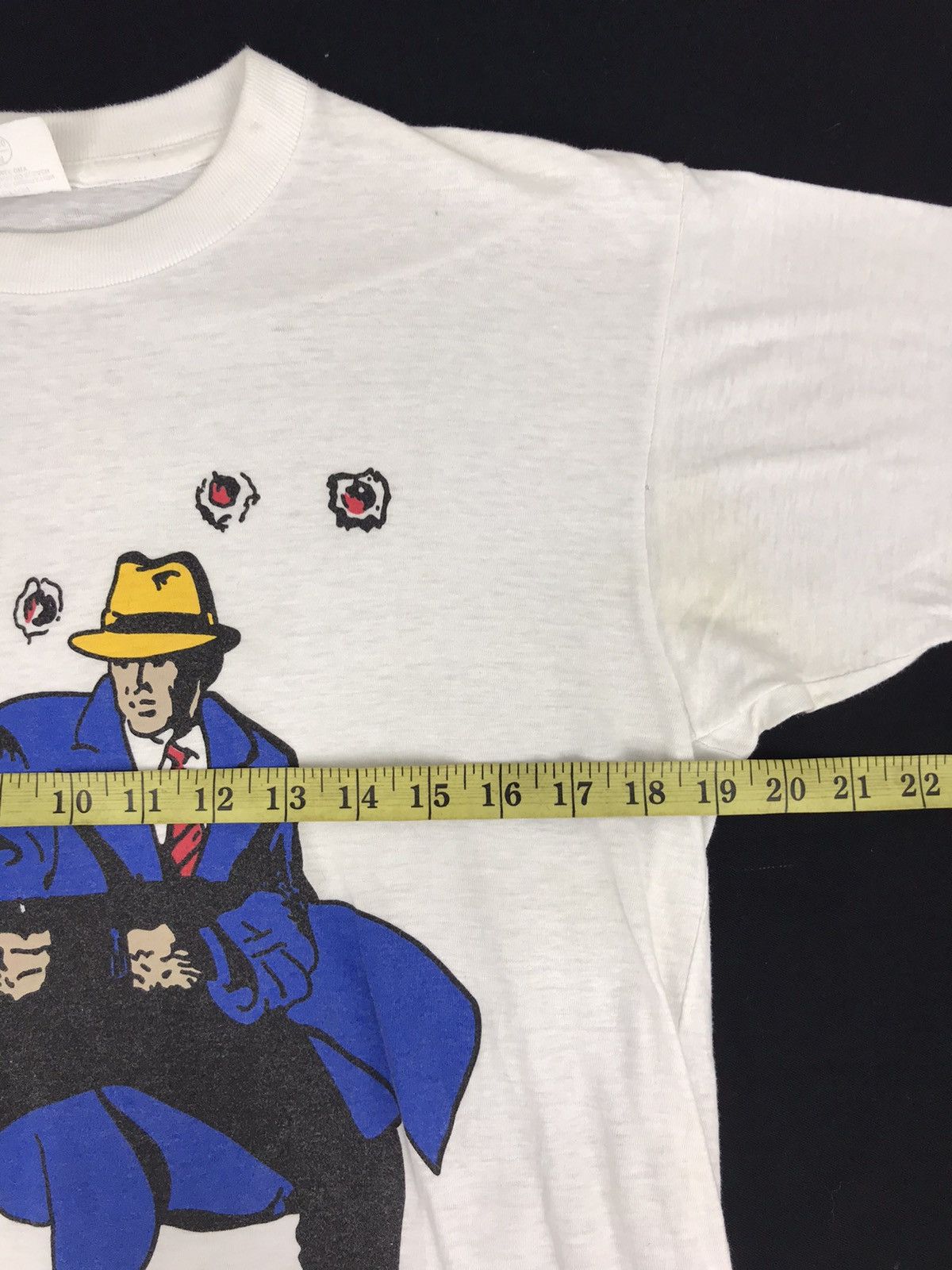 Vintage 90s Dick Tracy Action Detective Crime Madonna Tee Size US M / EU 48-50 / 2 - 6 Thumbnail