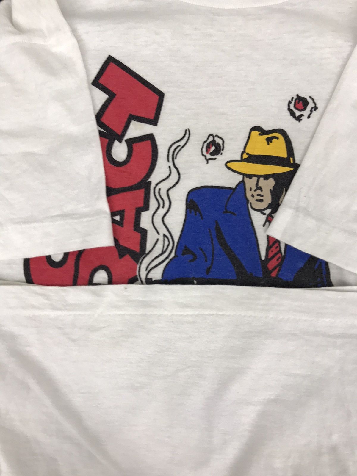 Vintage 90s Dick Tracy Action Detective Crime Madonna Tee Size US M / EU 48-50 / 2 - 5 Thumbnail