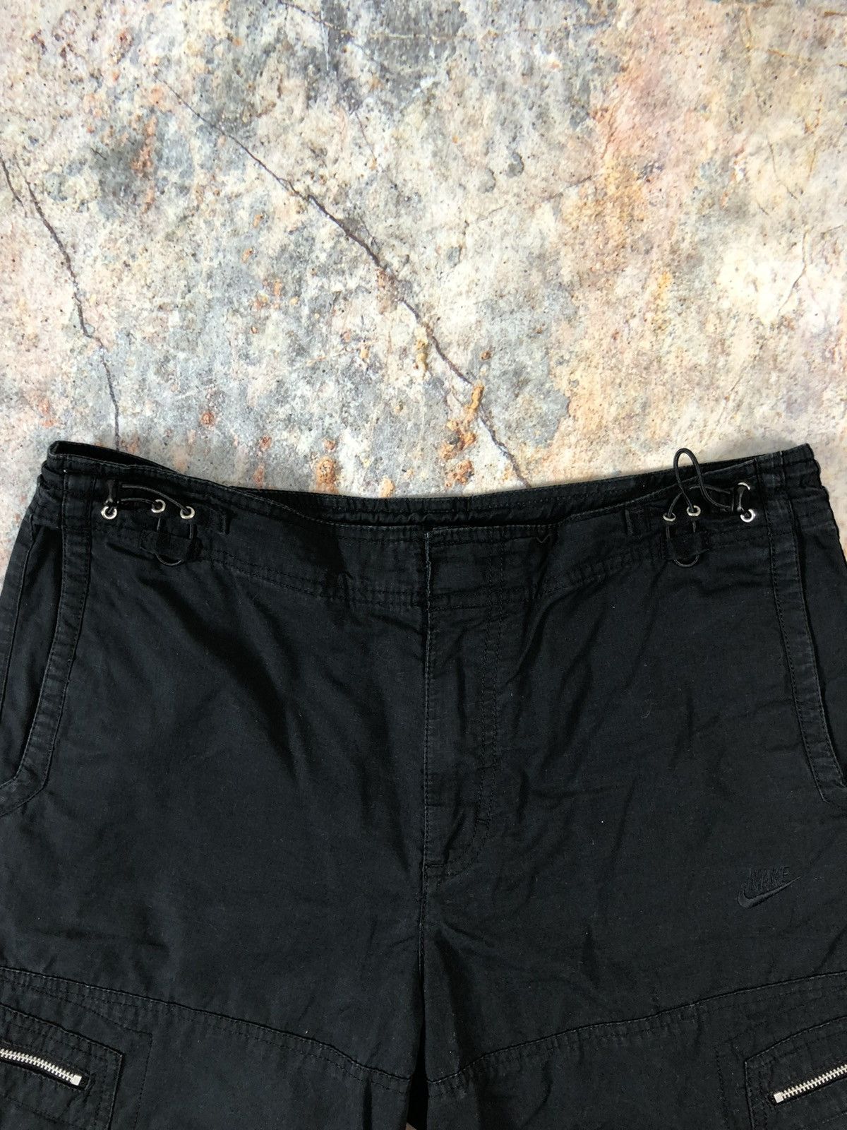 Nike × Vintage Nike zip shorts Size US 32 / EU 48 - 2 Thumbnail