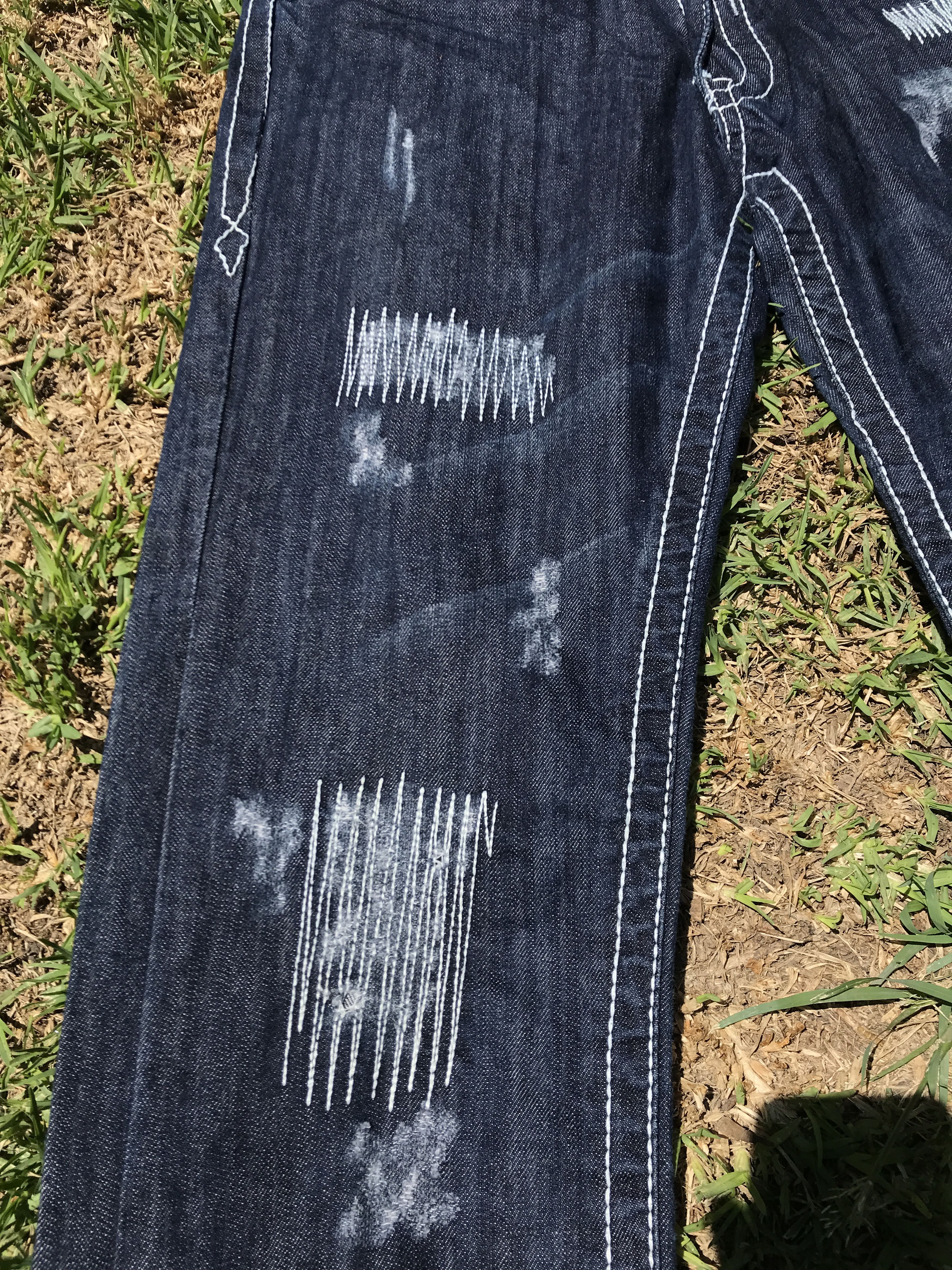 Smoke Rise Smoke Rise Distressed Jeans Size US 32 / EU 48 - 3 Thumbnail