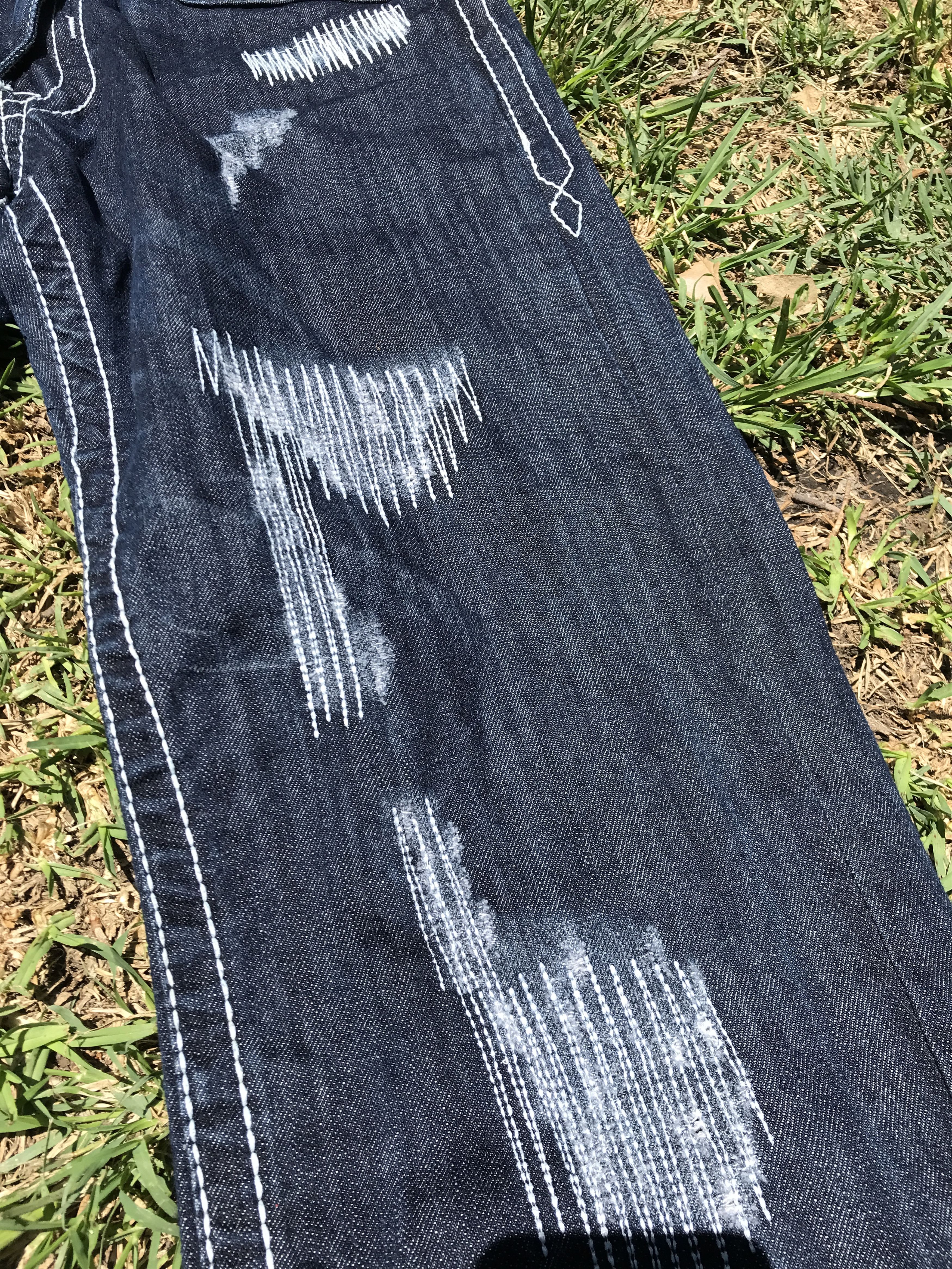 Smoke Rise Smoke Rise Distressed Jeans Size US 32 / EU 48 - 4 Thumbnail