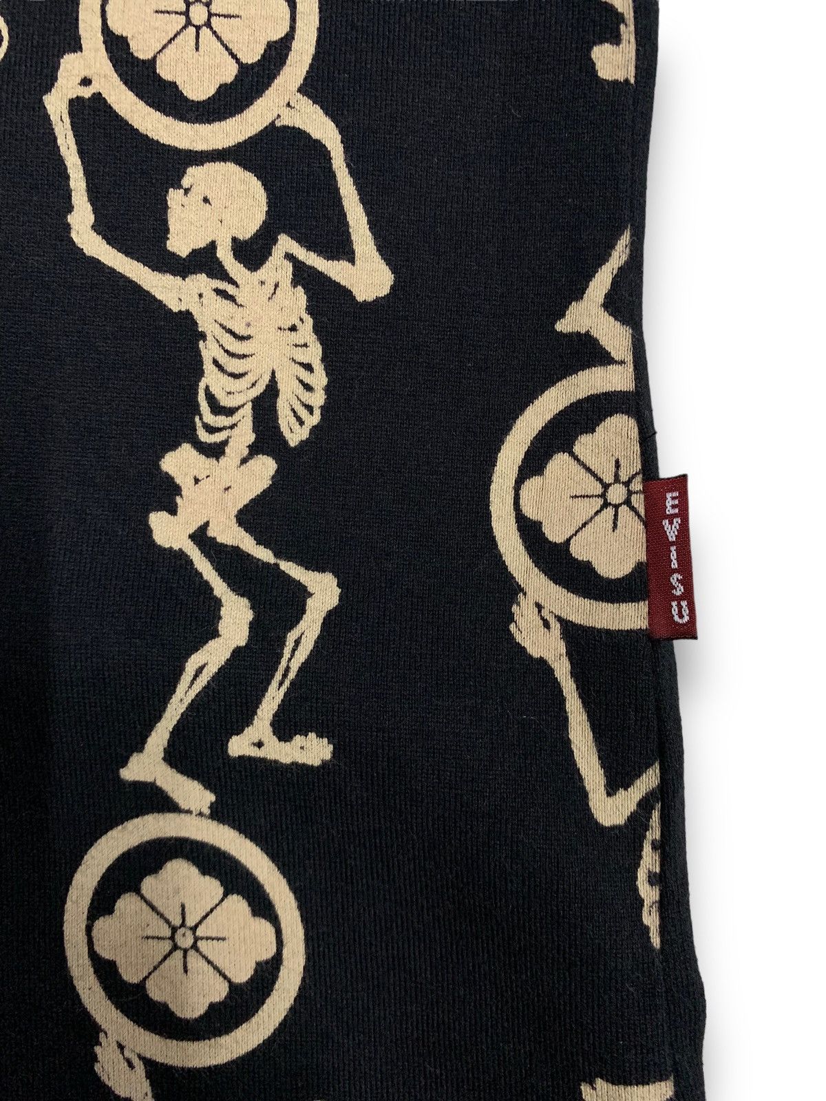 Evisu Vintage Evisu Dancing Skeletons All-Overprint Punk T-shirt Size US M / EU 48-50 / 2 - 6 Thumbnail