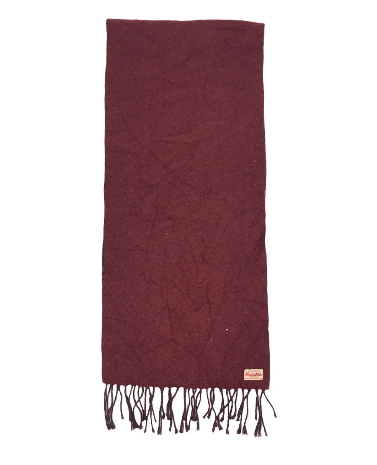 Mackintosh Vintage Mackintosh Elgin England Muffler Scarf Cashmer Size ONE SIZE - 3 Thumbnail