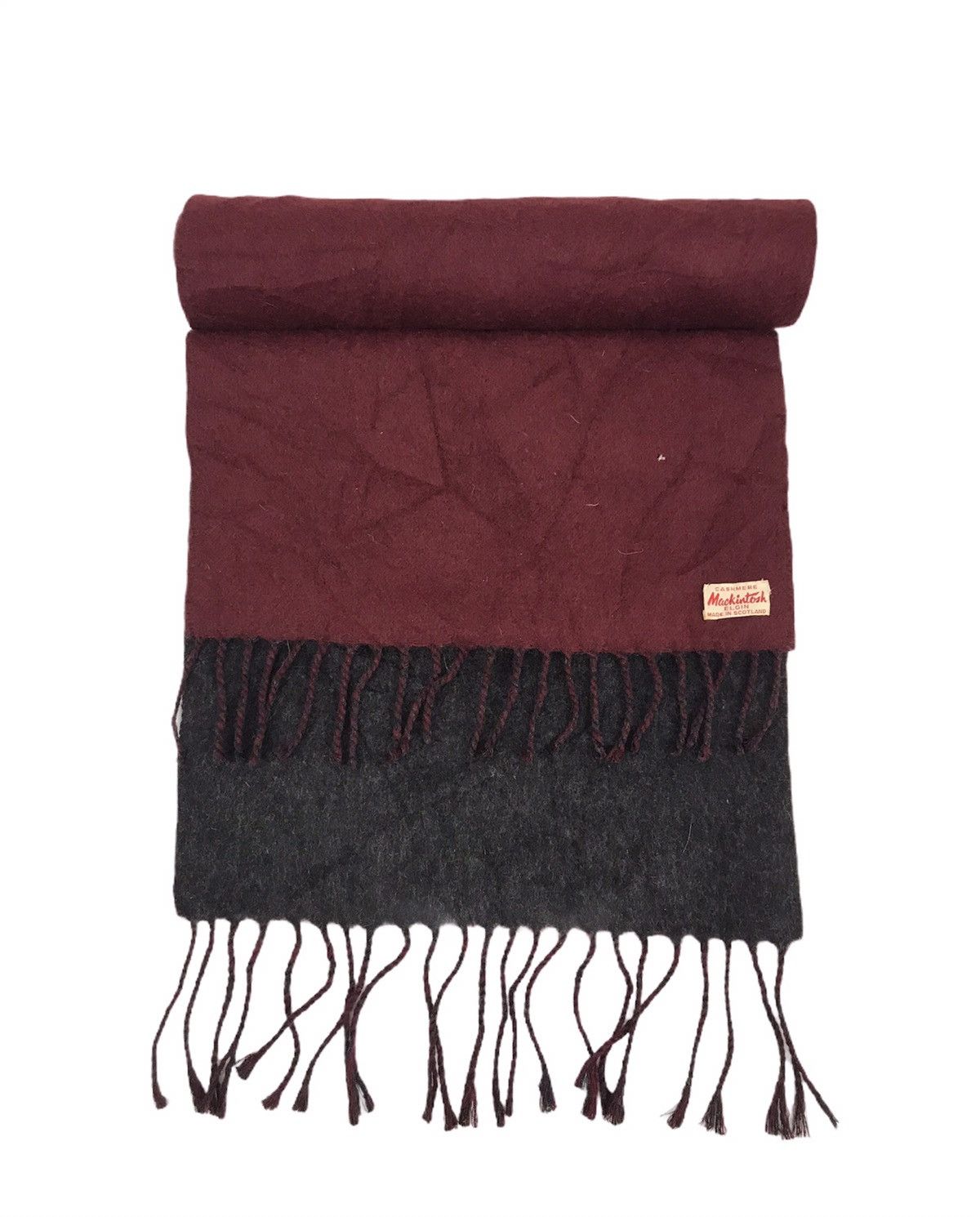 Mackintosh Vintage Mackintosh Elgin England Muffler Scarf Cashmer Size ONE SIZE - 1 Thumbnail