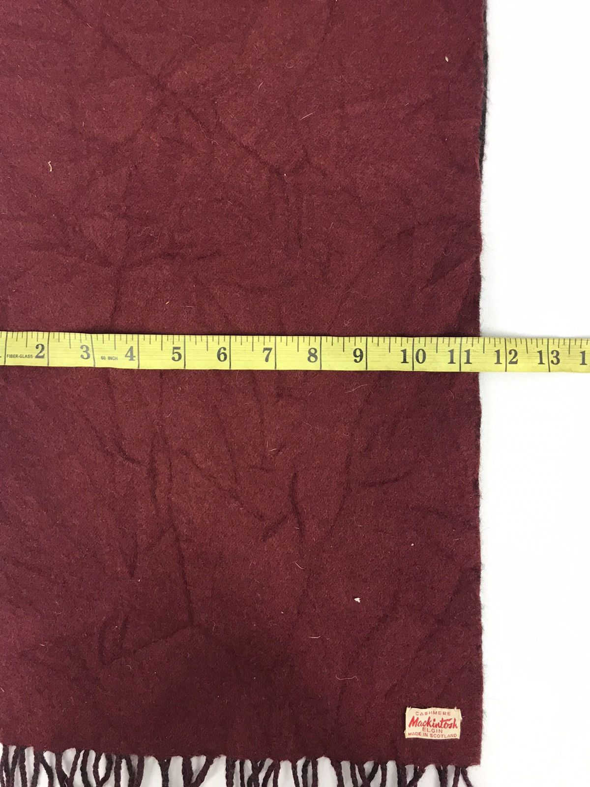 Mackintosh Vintage Mackintosh Elgin England Muffler Scarf Cashmer Size ONE SIZE - 5 Thumbnail