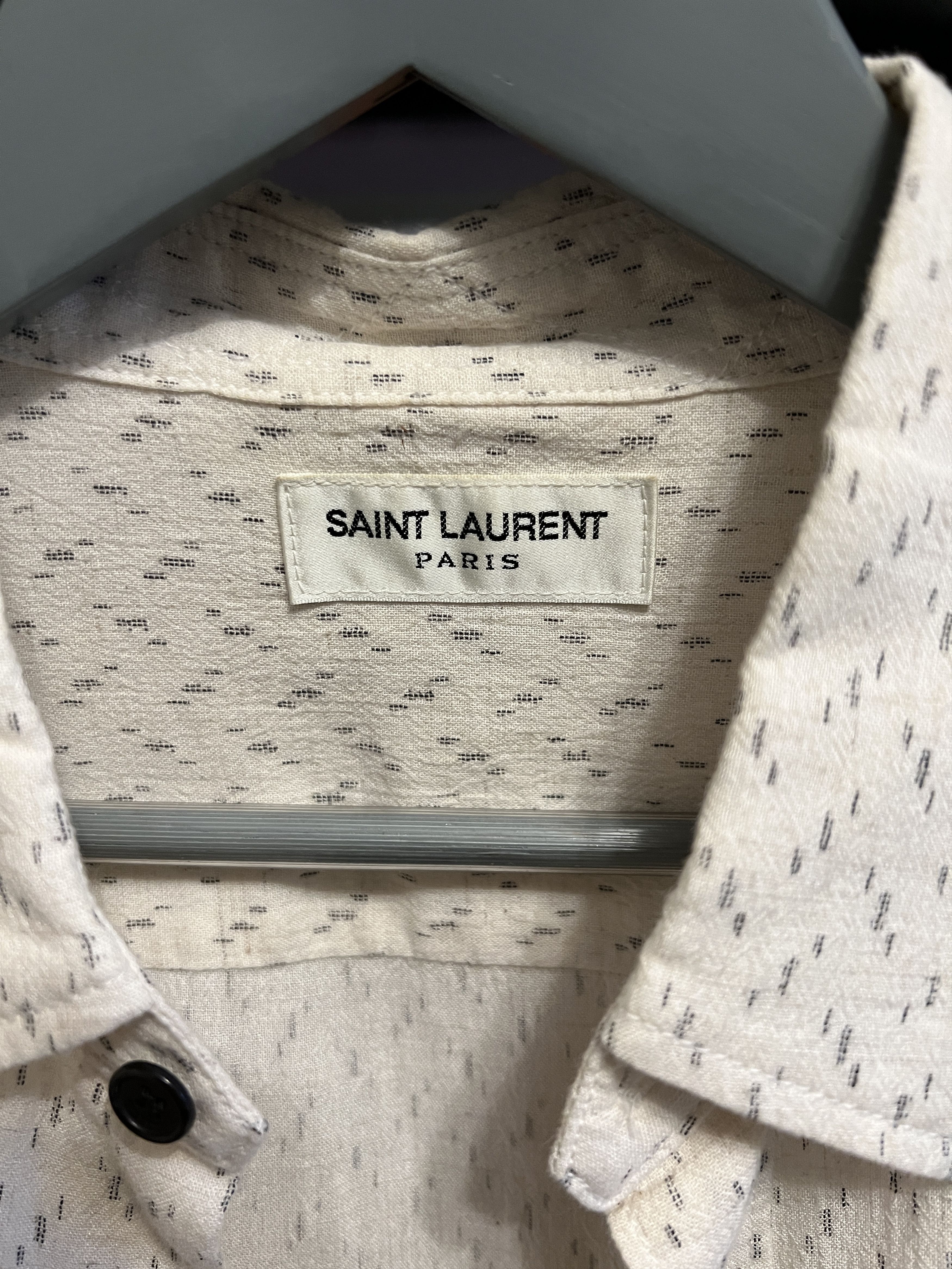 Saint Laurent Paris Button up short Size US M / EU 48-50 / 2 - 2 Thumbnail