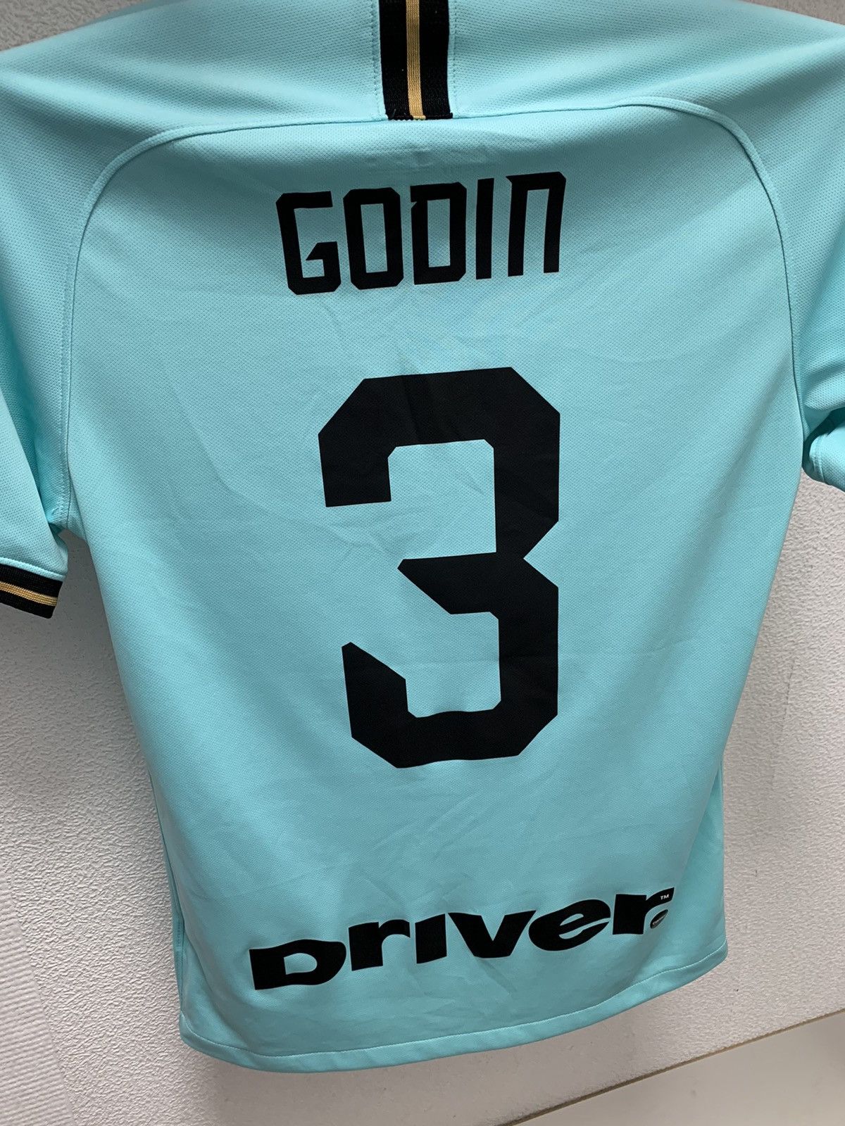 Nike Nike internazionale Inter Milan Godin 3 Firelli jersey S sz Size US S / EU 44-46 / 1 - 9 Thumbnail