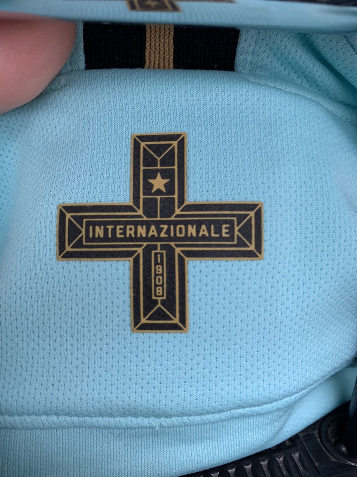 Nike Nike internazionale Inter Milan Godin 3 Firelli jersey S sz Size US S / EU 44-46 / 1 - 4 Thumbnail