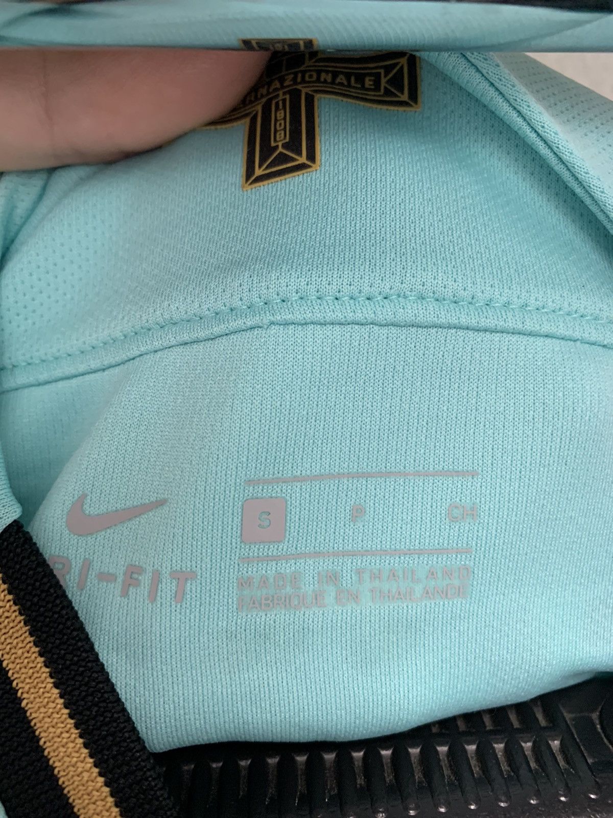 Nike Nike internazionale Inter Milan Godin 3 Firelli jersey S sz Size US S / EU 44-46 / 1 - 5 Thumbnail