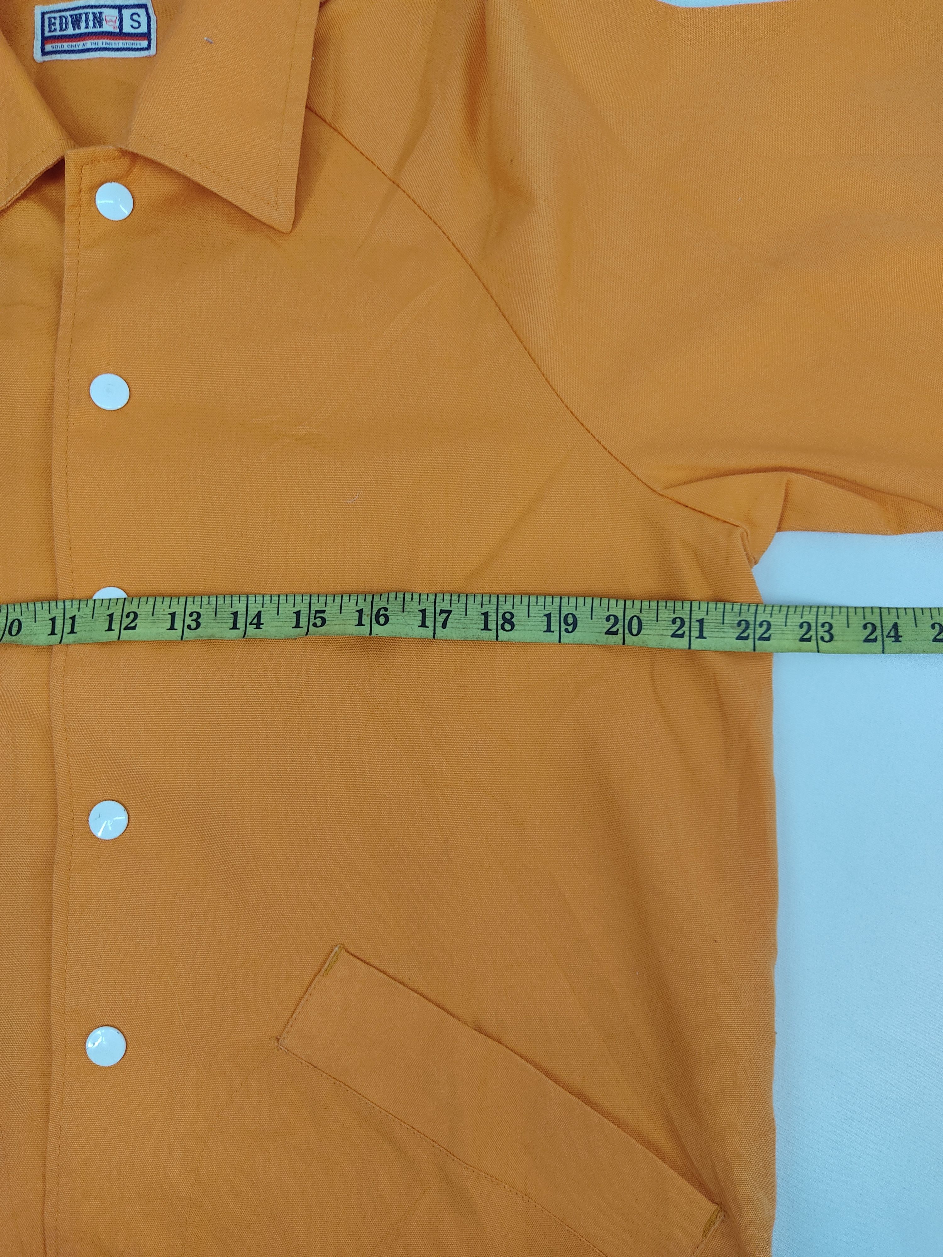 Edwin Edwin Light Jacket Work Wear Snap Button The Winner Blue Size US L / EU 52-54 / 3 - 8 Thumbnail