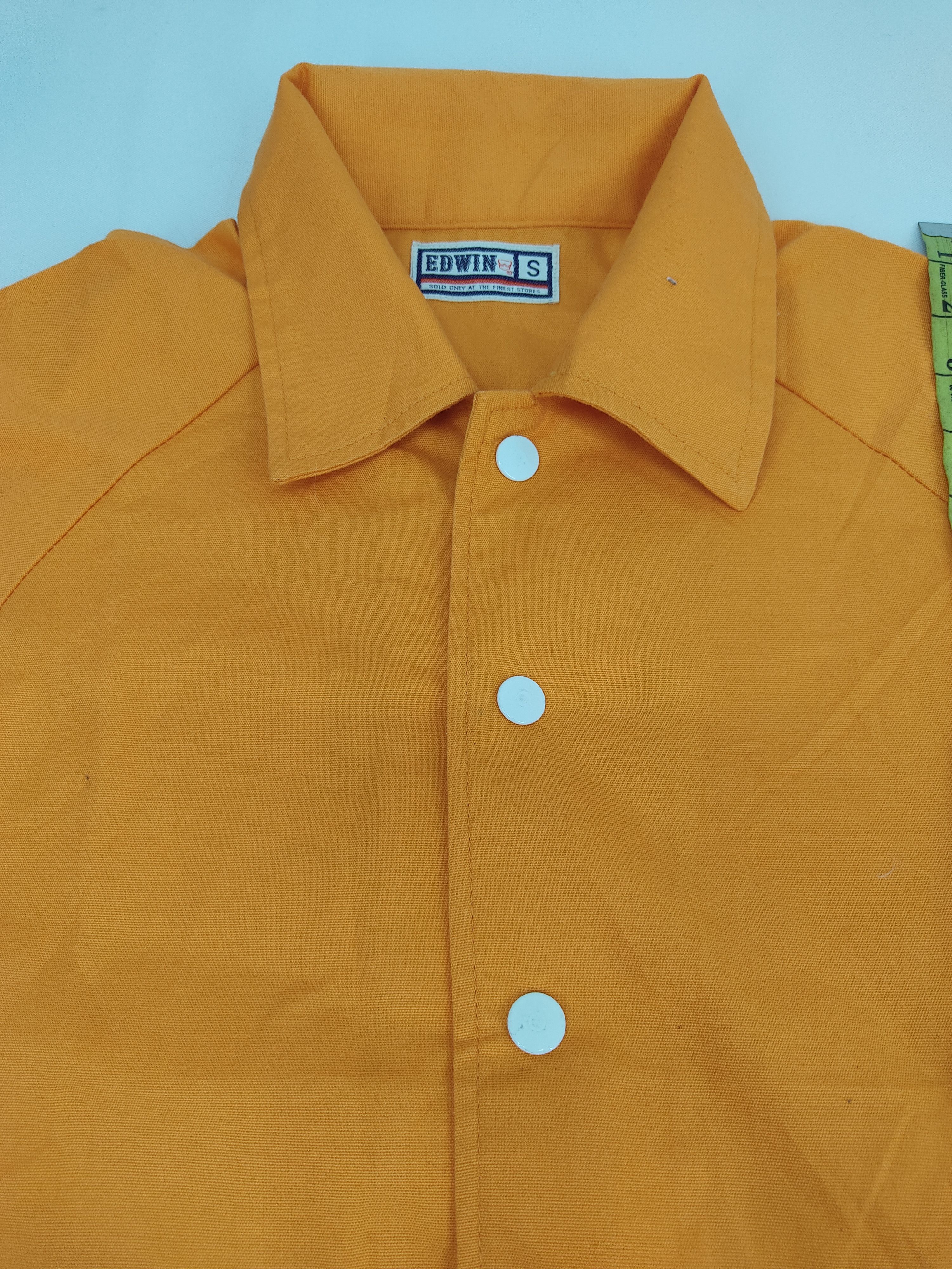 Edwin Edwin Light Jacket Work Wear Snap Button The Winner Blue Size US L / EU 52-54 / 3 - 4 Thumbnail