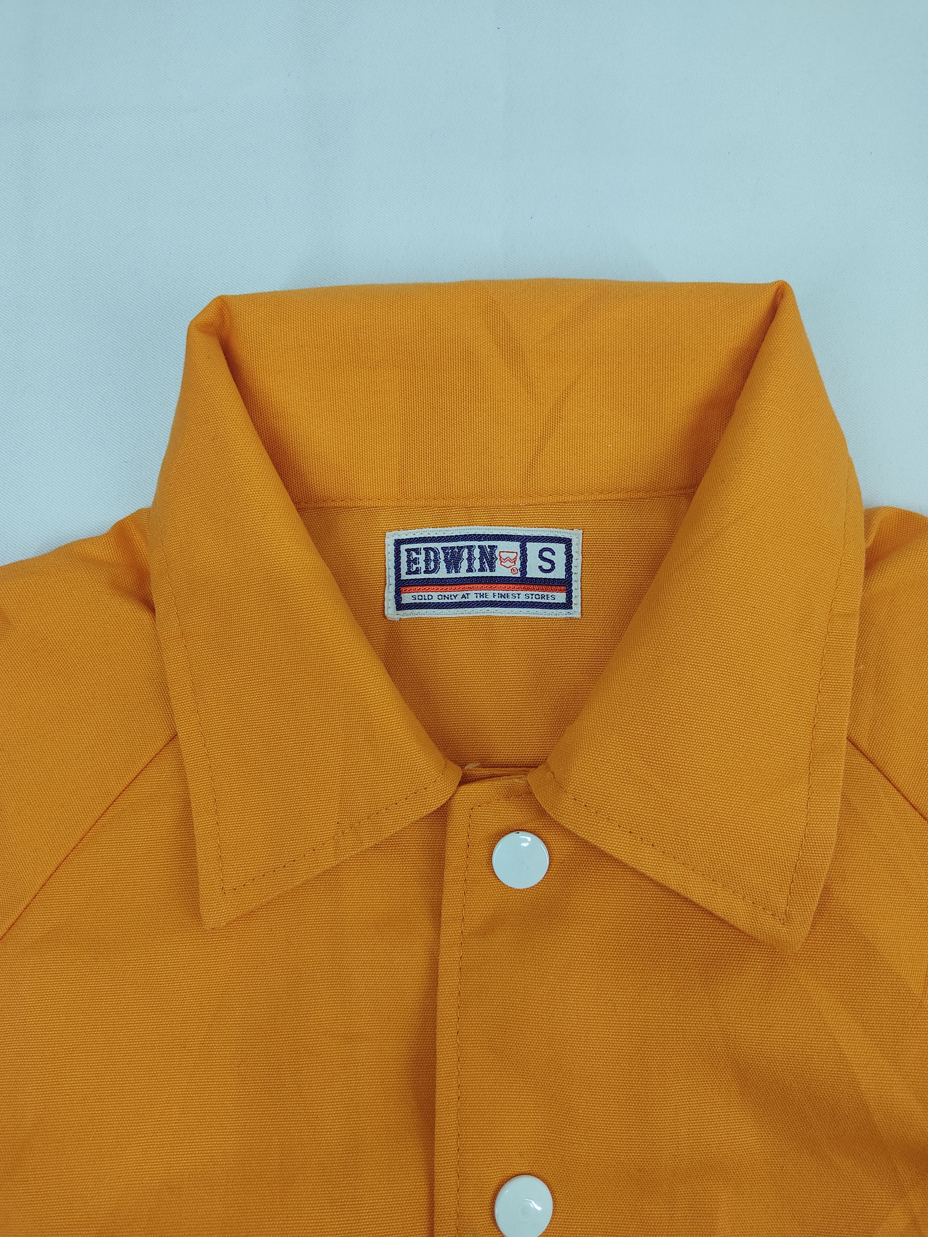 Edwin Edwin Light Jacket Work Wear Snap Button The Winner Blue Size US L / EU 52-54 / 3 - 3 Thumbnail