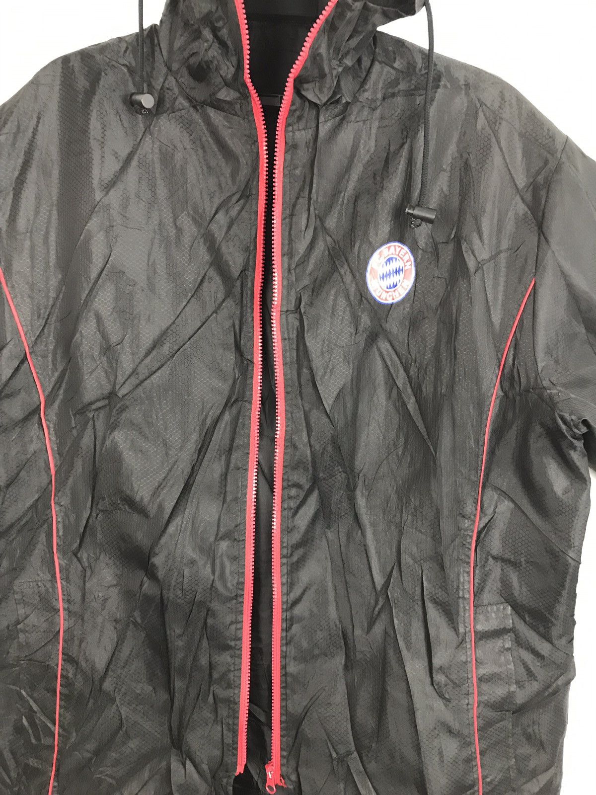 Japanese Brand Fc Bayern Munchen Parkas Windbreaker Hiking Jacket Size L / US 10 / IT 46 - 10 Thumbnail