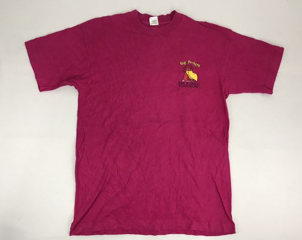 Vintage 80s Man Tee 1987 Big Peckers Bar & Grill Ocean City Logo | Grailed