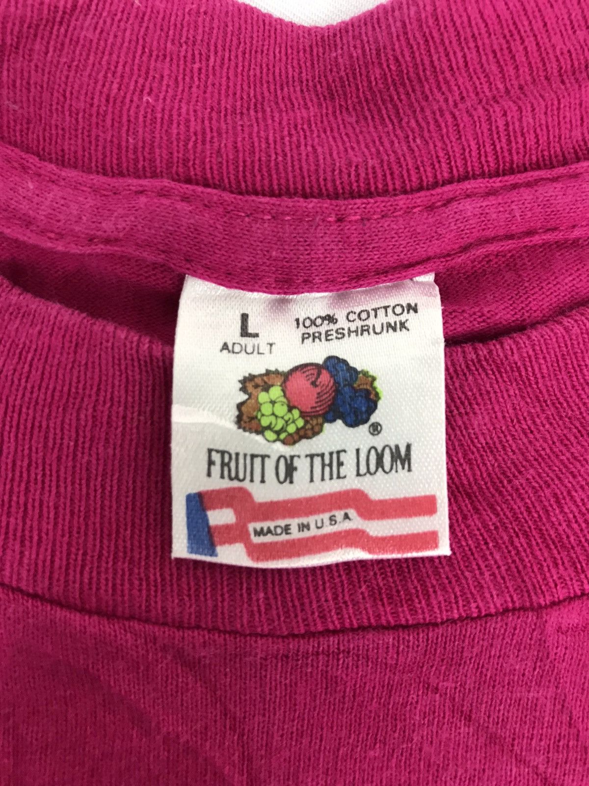 Fruit Of The Loom 80s Man Tee 1987 Big Peckers Bar & Grill Ocean City Logo Size US M / EU 48-50 / 2 - 4 Thumbnail