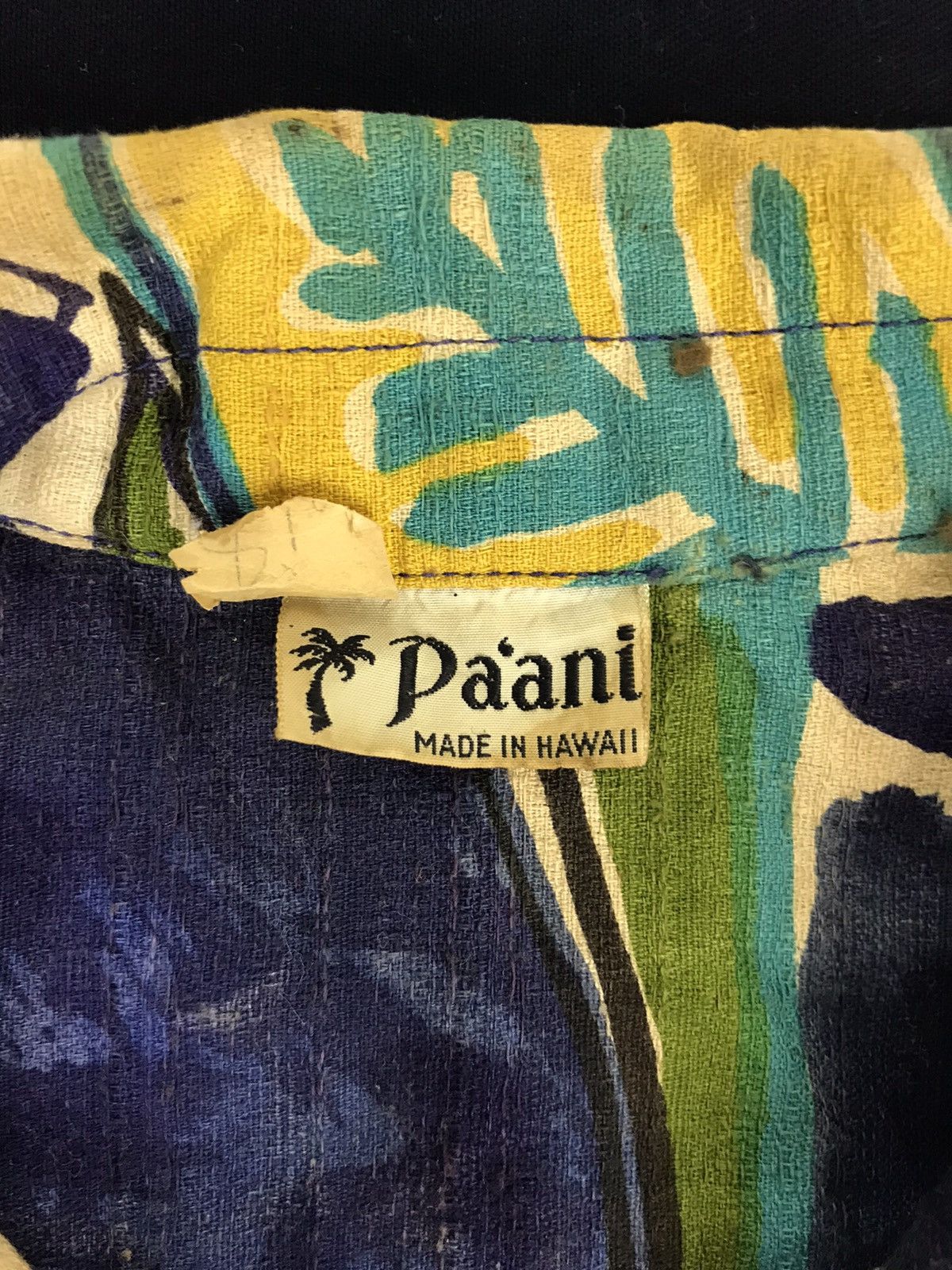 Vintage Rare Pa’ani Hawaiian 100% Rayon Shirt Art Floral Aloha Size US L / EU 52-54 / 3 - 4 Thumbnail