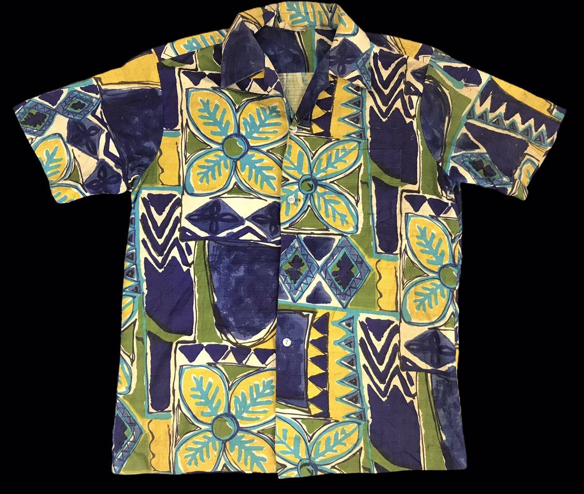 Vintage Rare Pa’ani Hawaiian 100% Rayon Shirt Art Floral Aloha Size US L / EU 52-54 / 3 - 1 Thumbnail