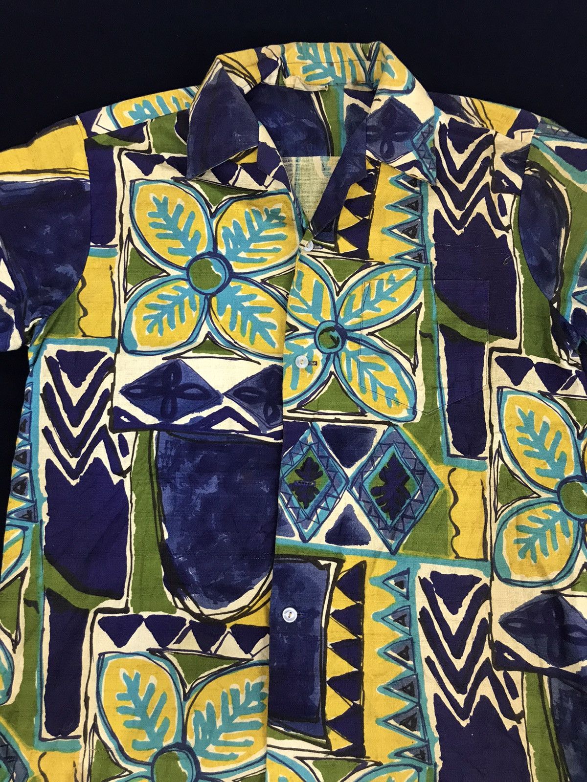Vintage Rare Pa’ani Hawaiian 100% Rayon Shirt Art Floral Aloha Size US L / EU 52-54 / 3 - 3 Thumbnail