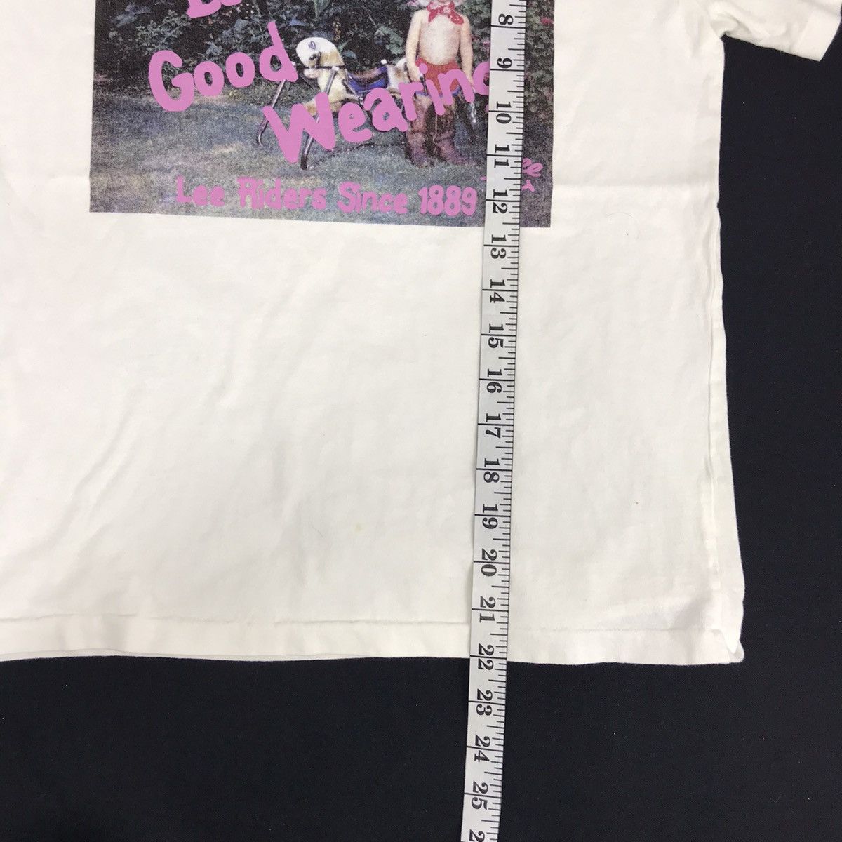 Lee Vintage Miss Lee Box Logo Spell Out Tee Art Designer Brand Size S / US 4 / IT 40 - 8 Thumbnail