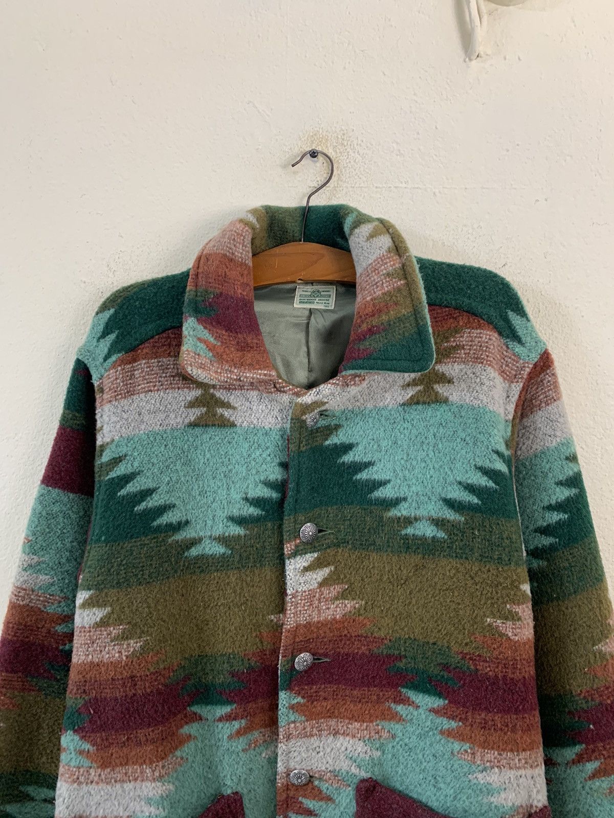 Vintage Bourbon House Navajo Aztech Nice Design Jacket Size US L / EU 52-54 / 3 - 4 Thumbnail